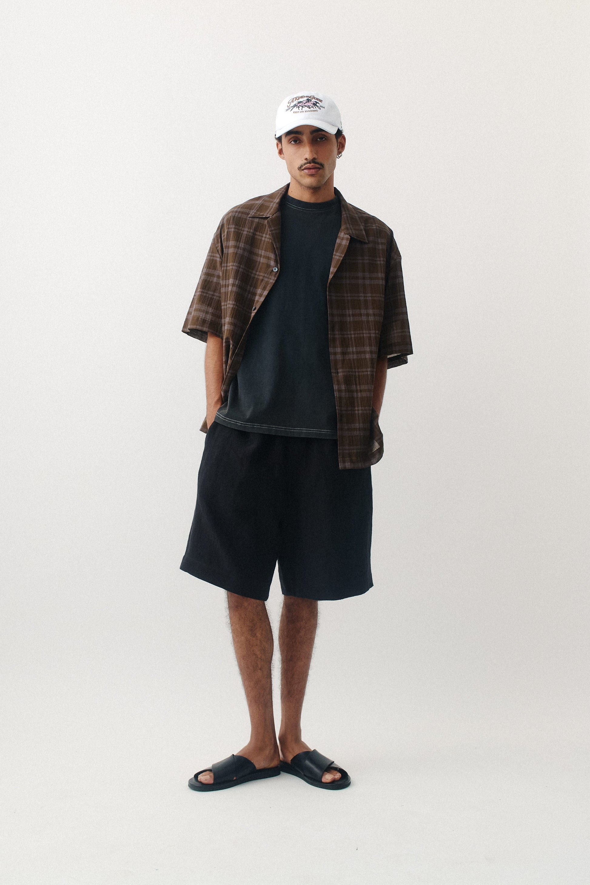 Ainsa T Shirt Washed Black