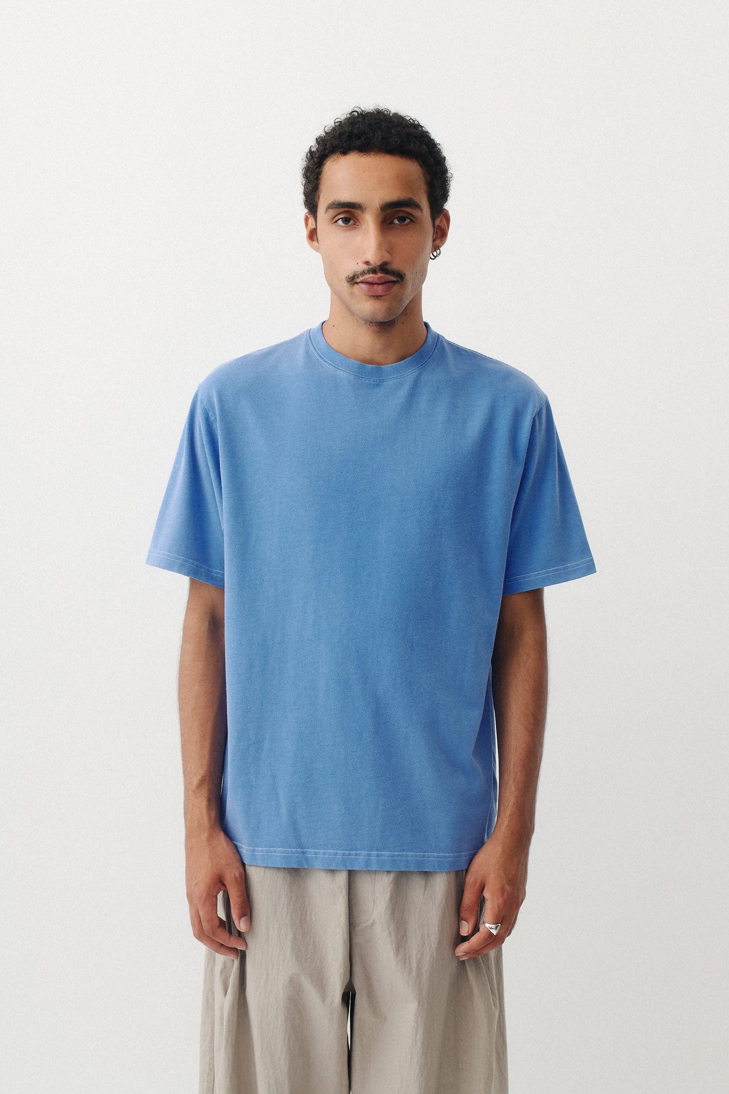 Ainsa T Shirt Washed Blue