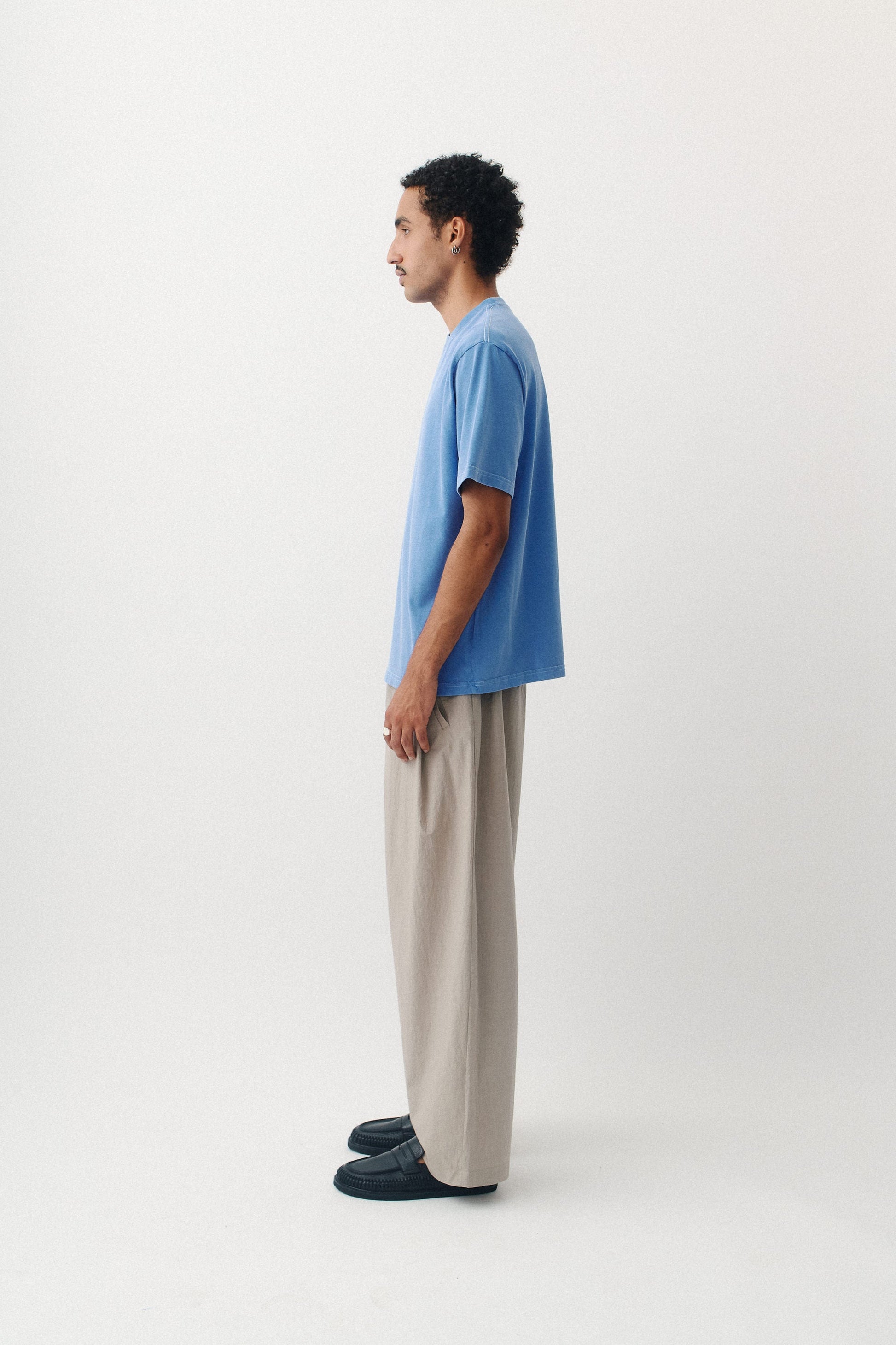 Ainsa T Shirt Washed Blue