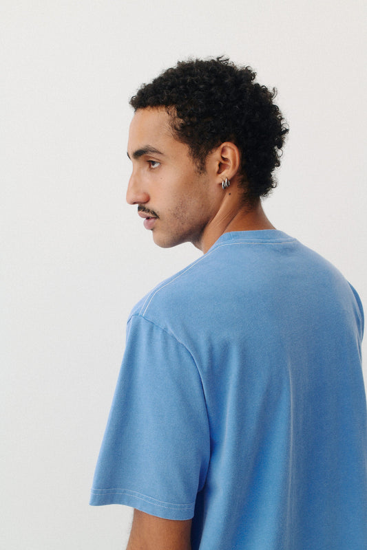 Ainsa T Shirt Washed Blue