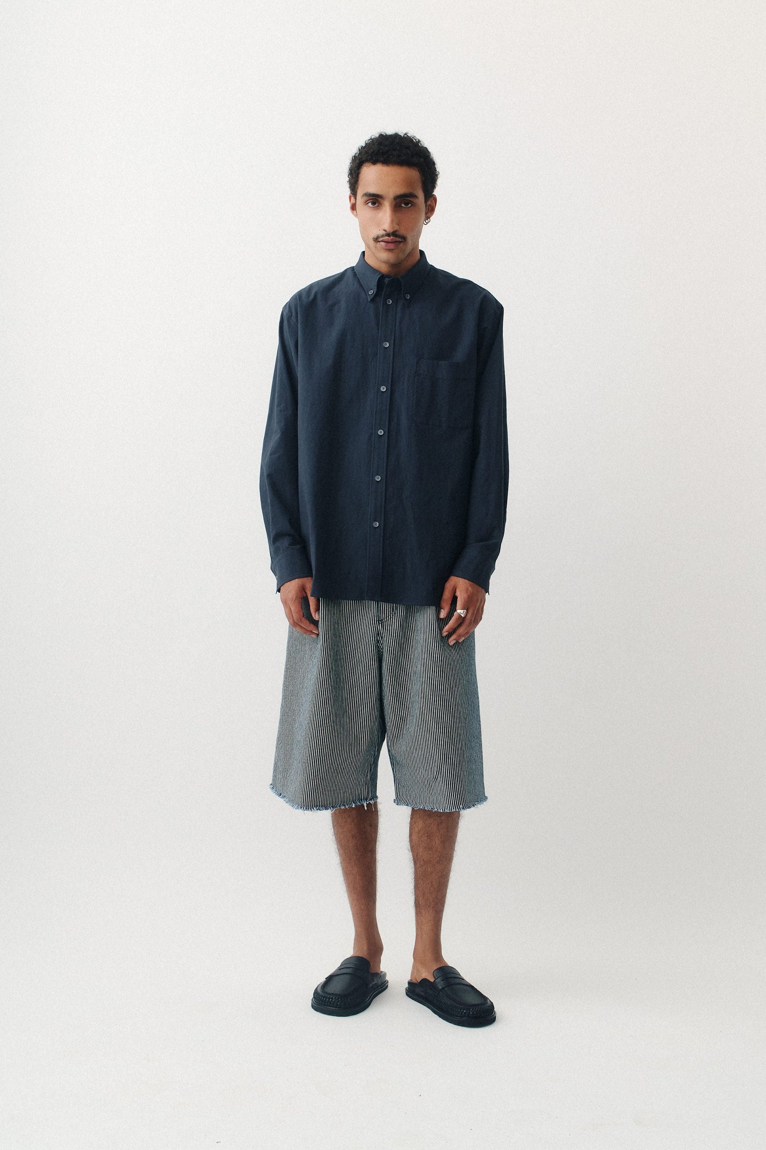 Banita Button Down Shirt Deep Sea