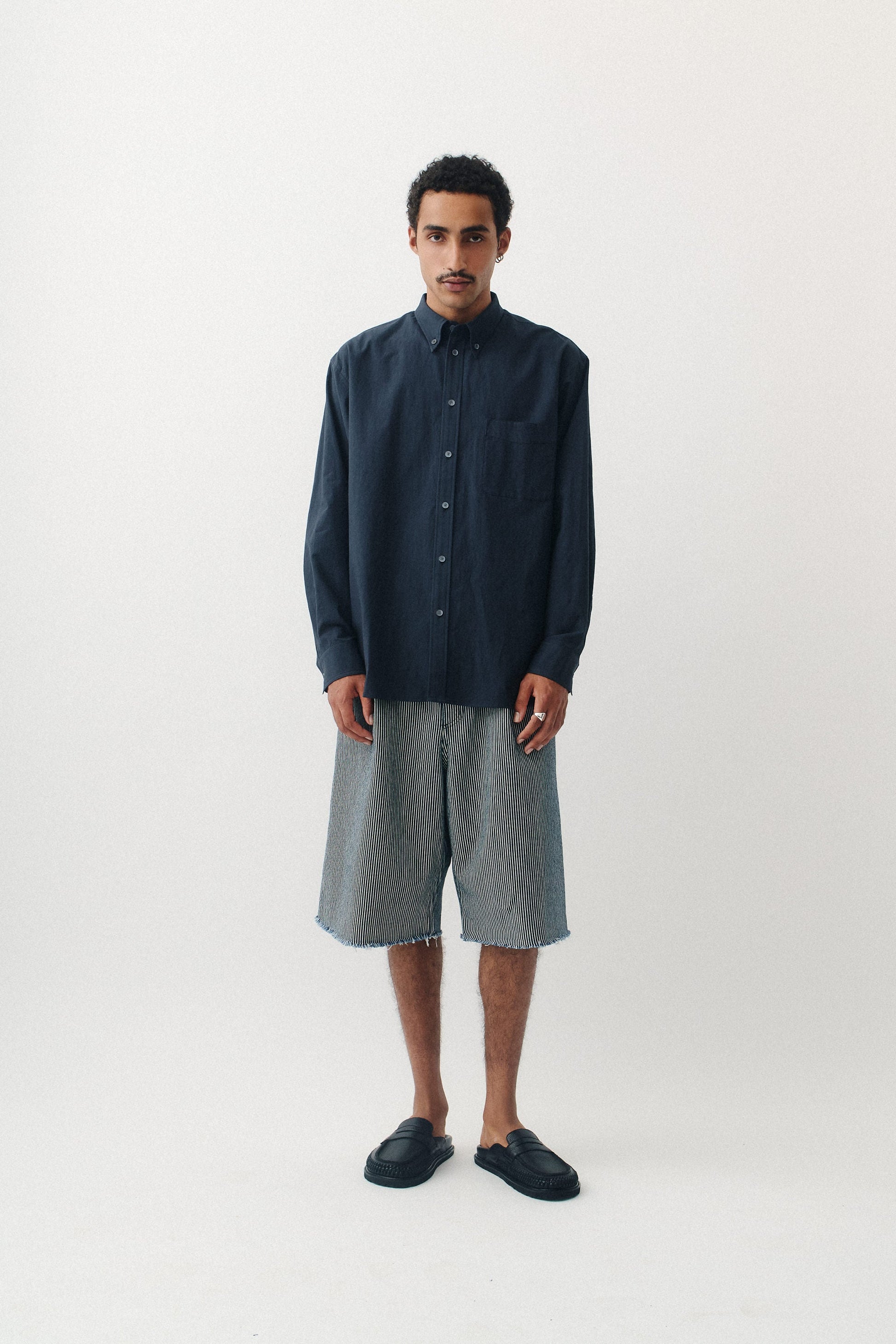 Banita Button Down Shirt Deep Sea