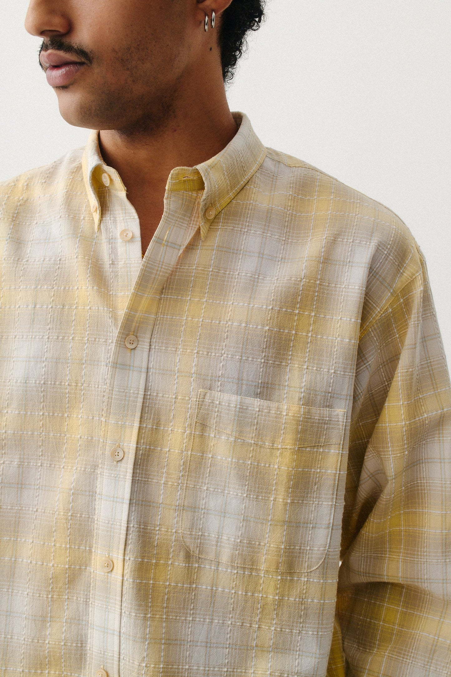 Banita Button Down Shirt Sunny Check
