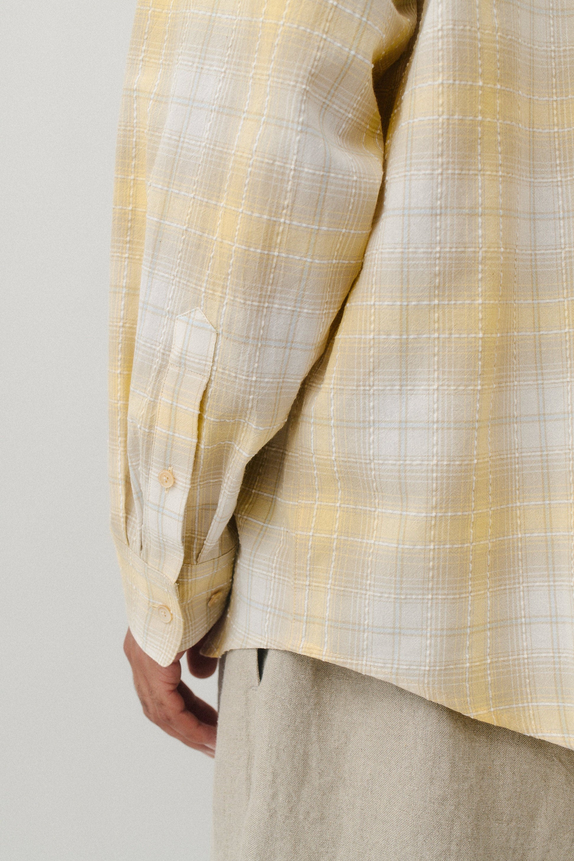 Banita Button Down Shirt Sunny Check