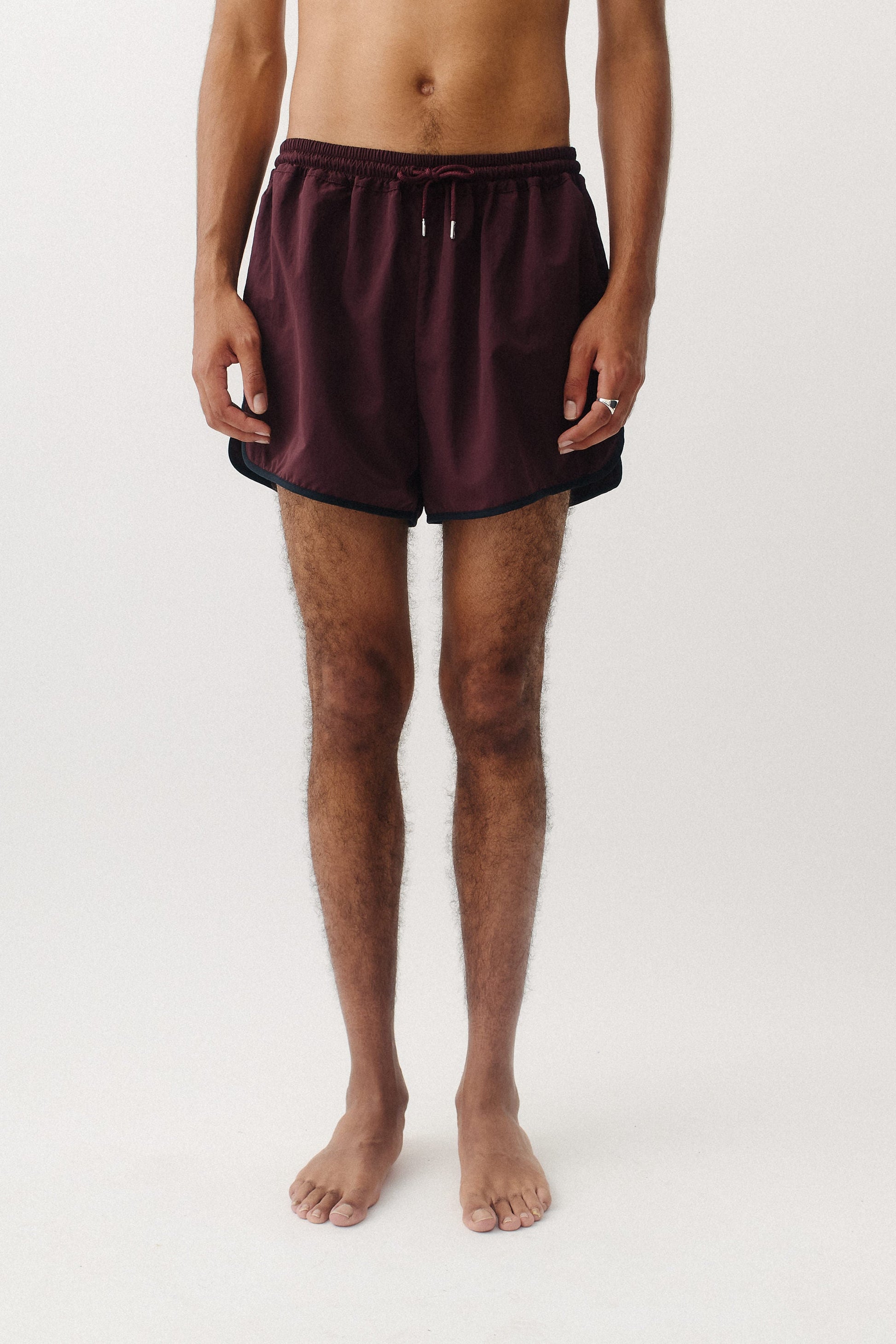 Iseo Swim Shorts Deep Burgundy