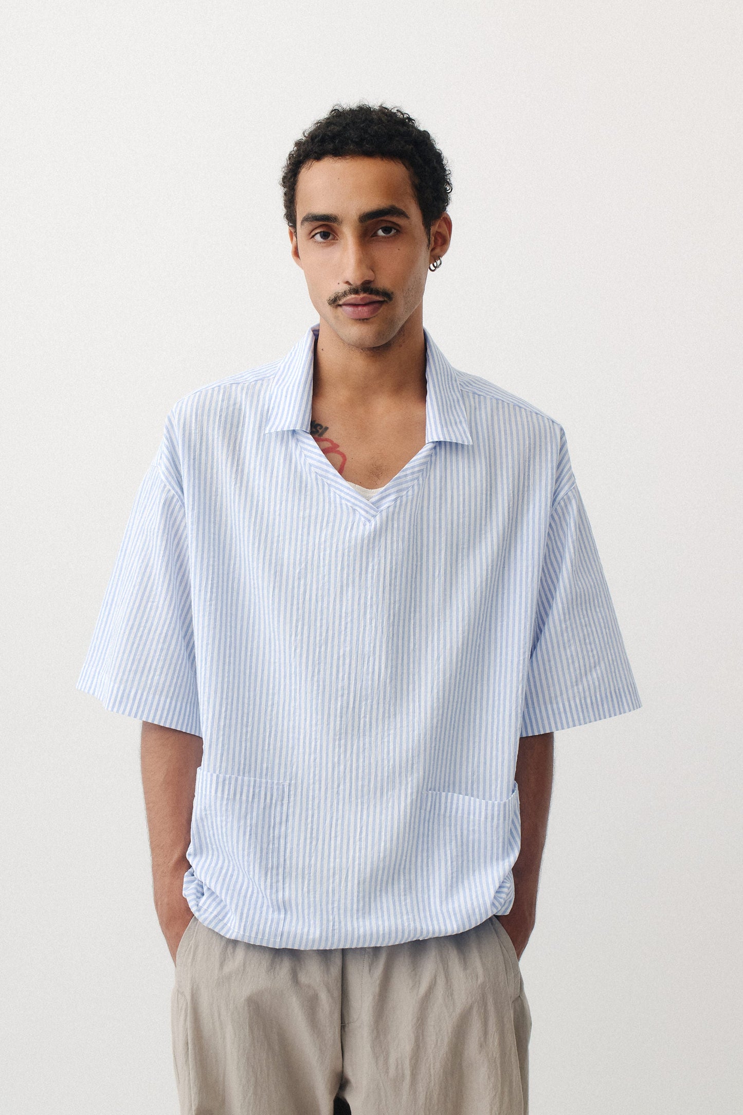 Madeira Shirt Coastal Stripe