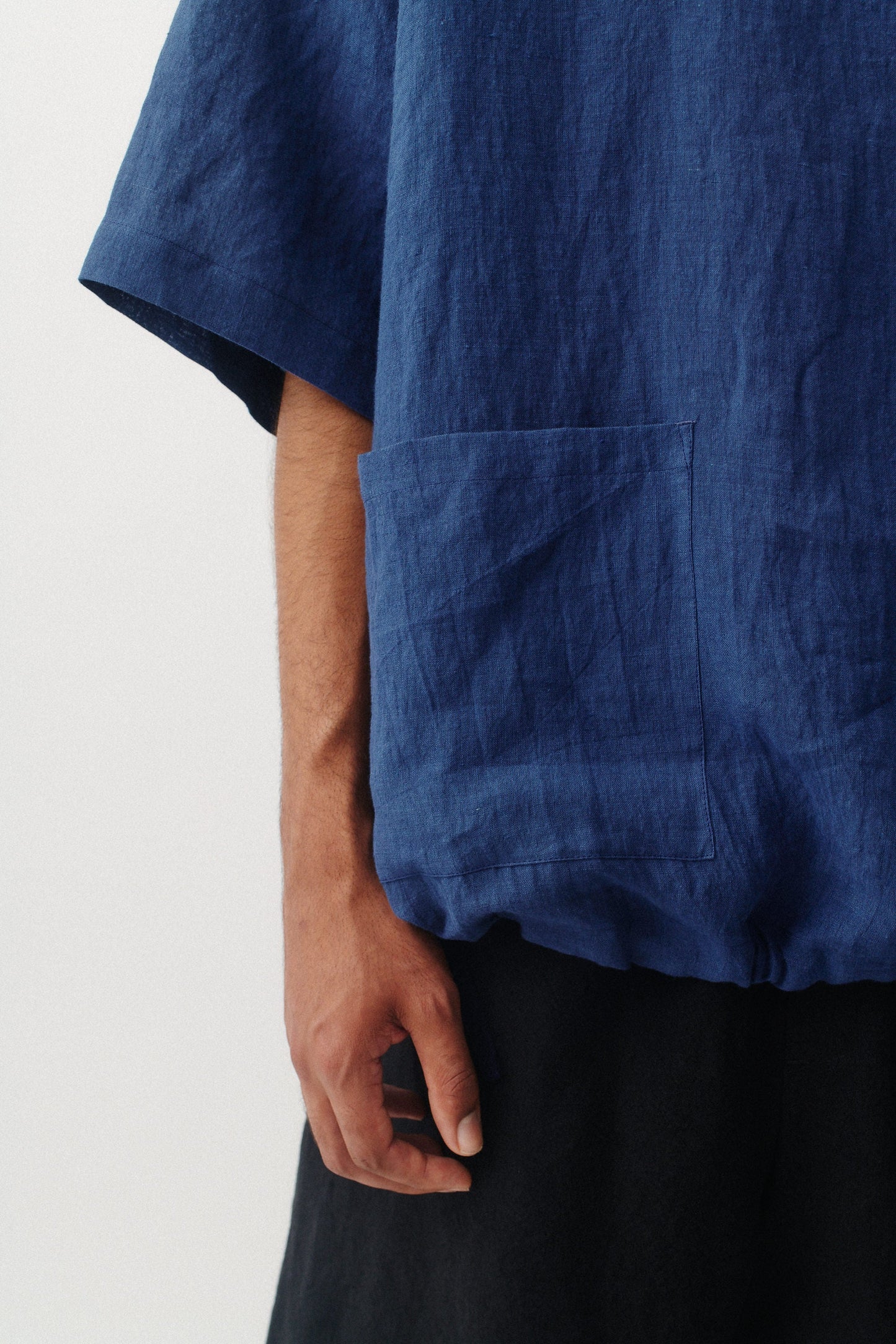 Madeira Shirt Faded Indigo
