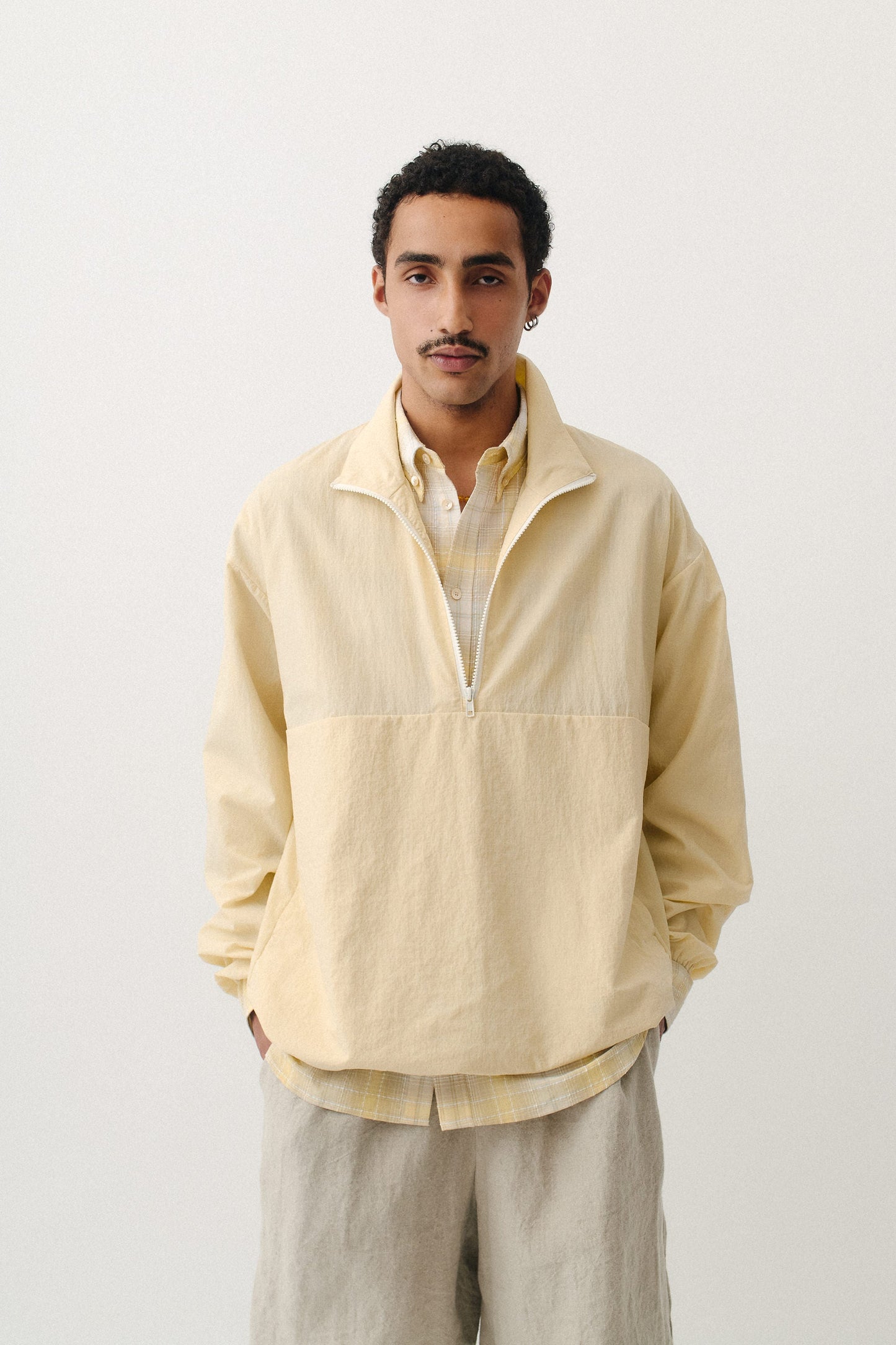 Ozren Overthrow Jacket Vanilla Ripstop