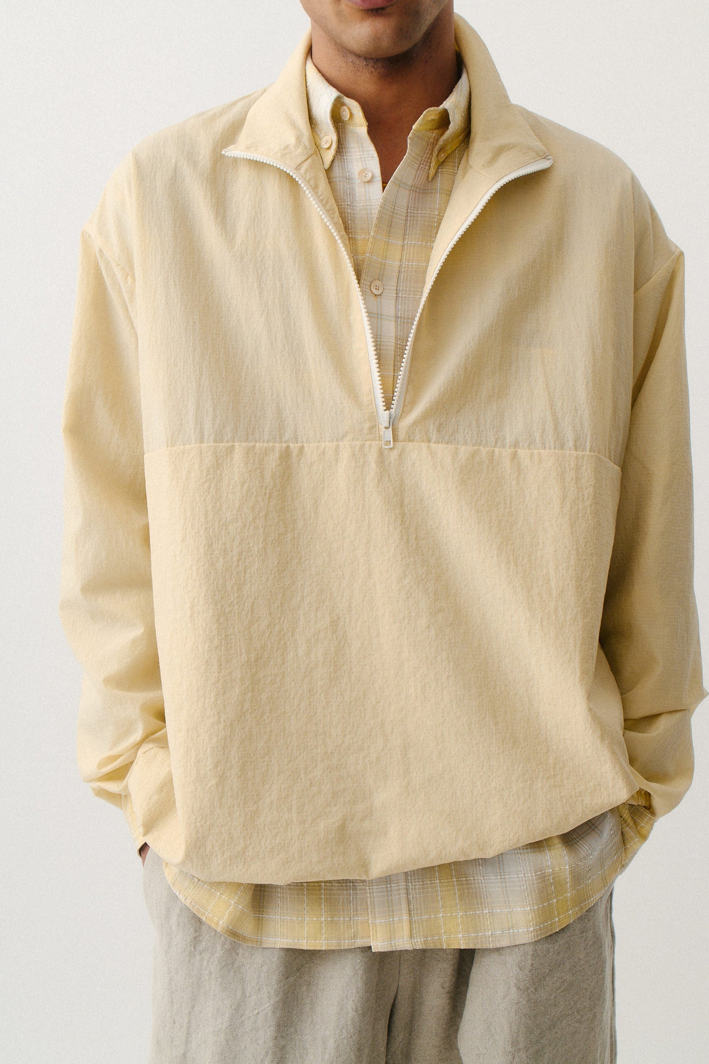 Ozren Overthrow Jacket Vanilla Ripstop