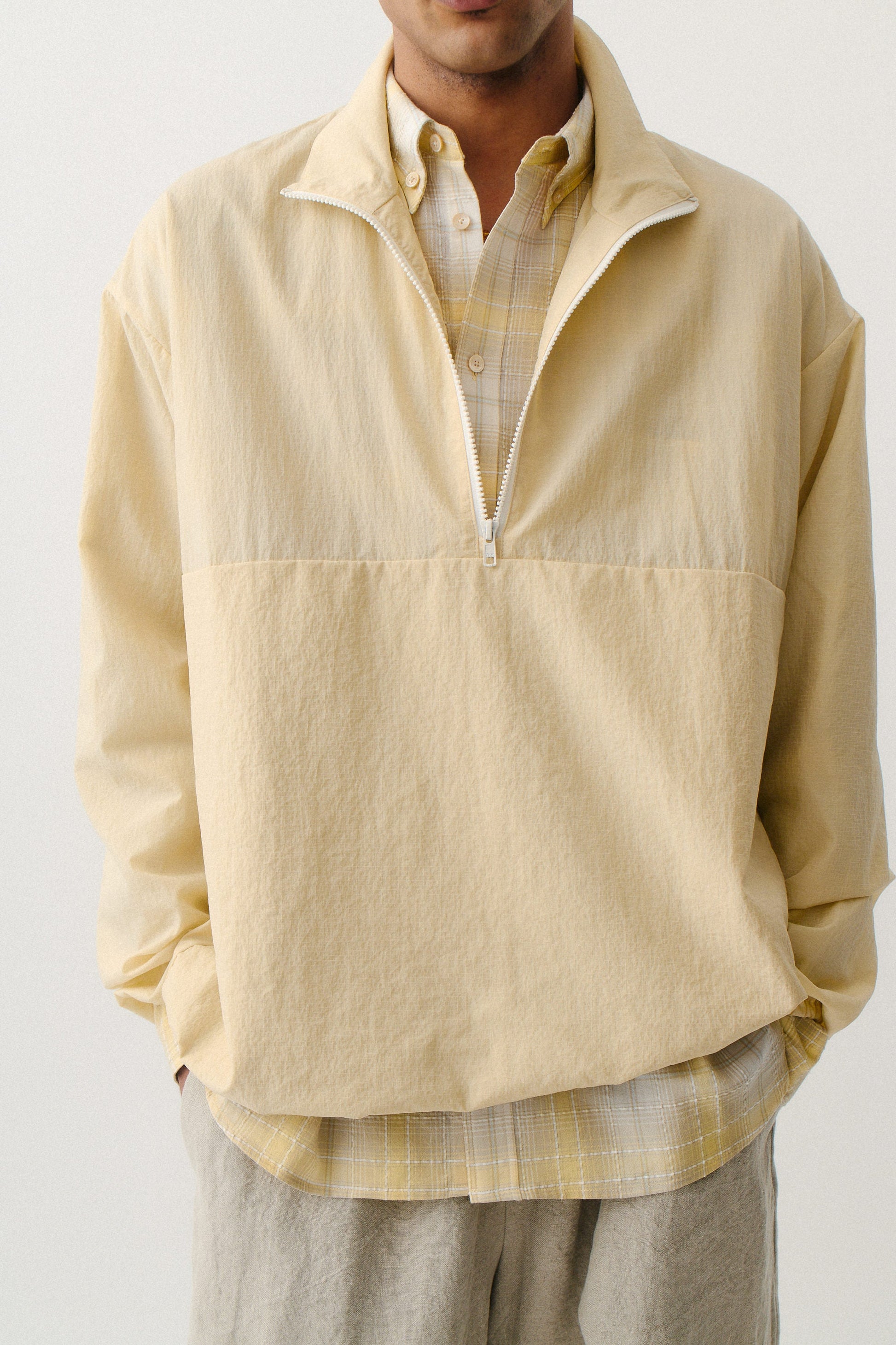 Ozren Overthrow Jacket Vanilla Ripstop