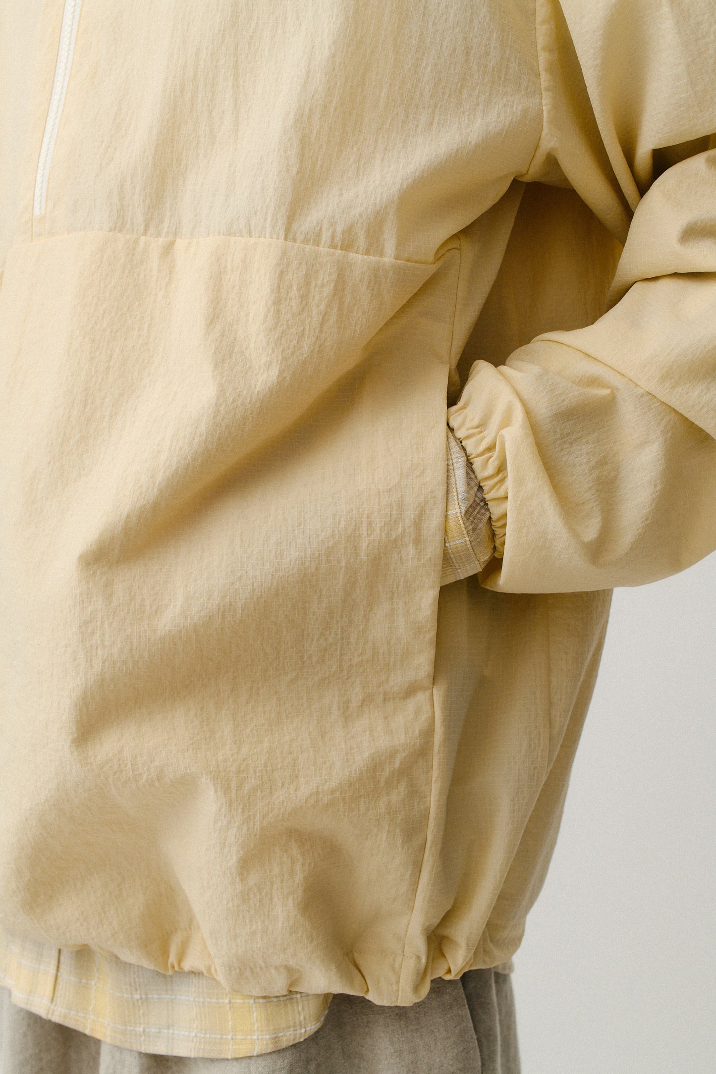 Ozren Overthrow Jacket Vanilla Ripstop