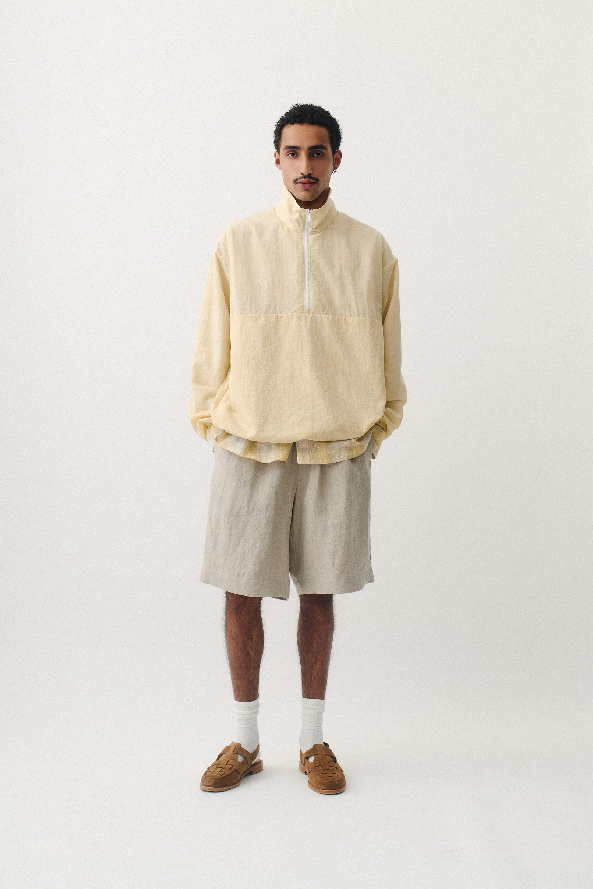 Ozren Overthrow Jacket Vanilla Ripstop
