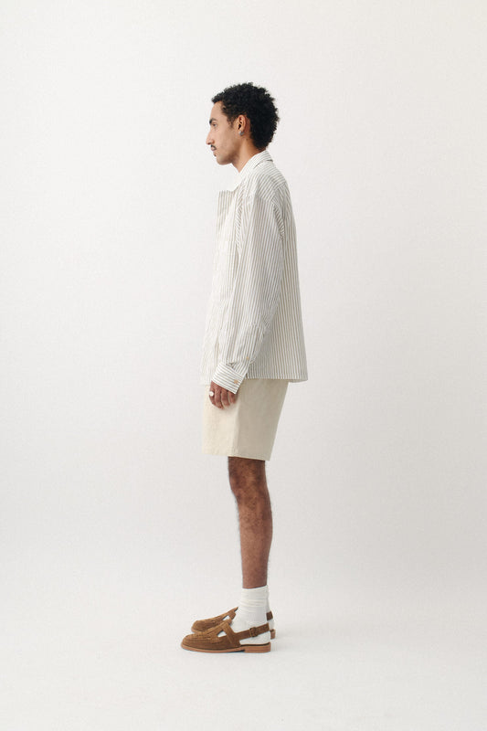 Rumba Shirt Light Beach Stripe