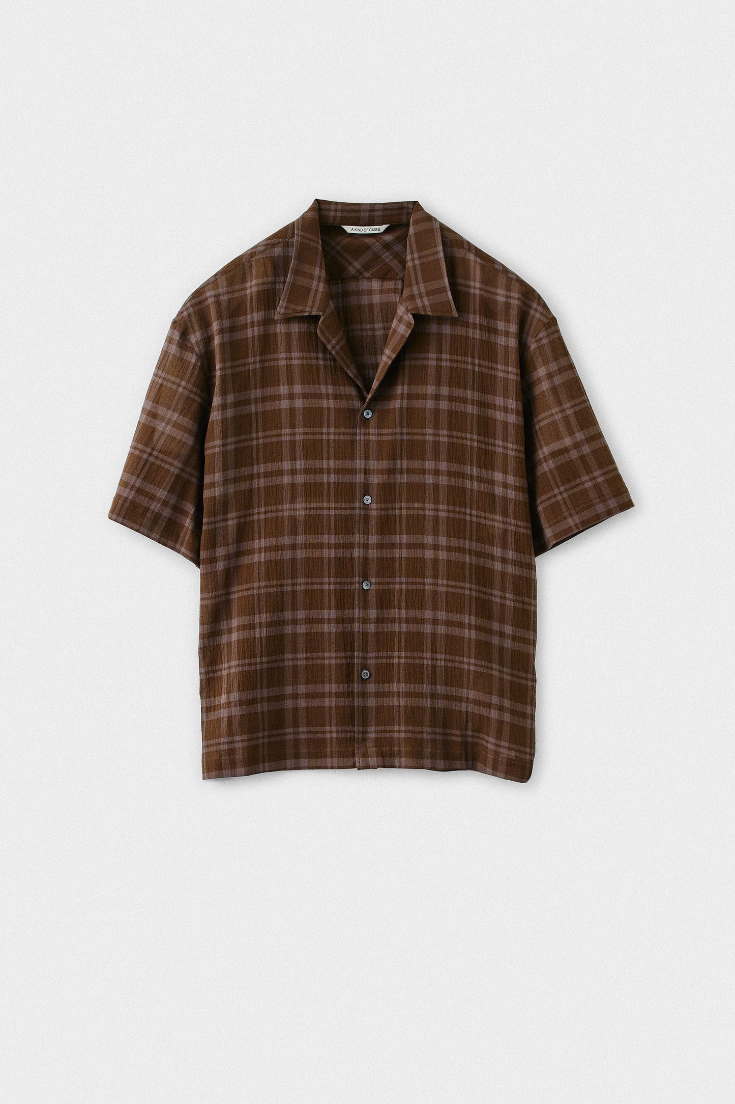 Samata Shirt Earthy Check