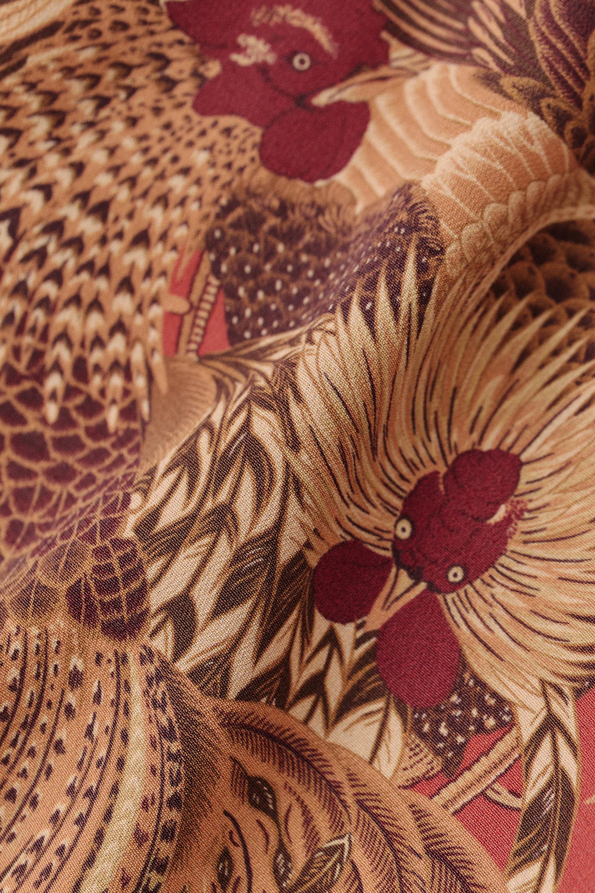 Samata Shirt Red Pheasant
