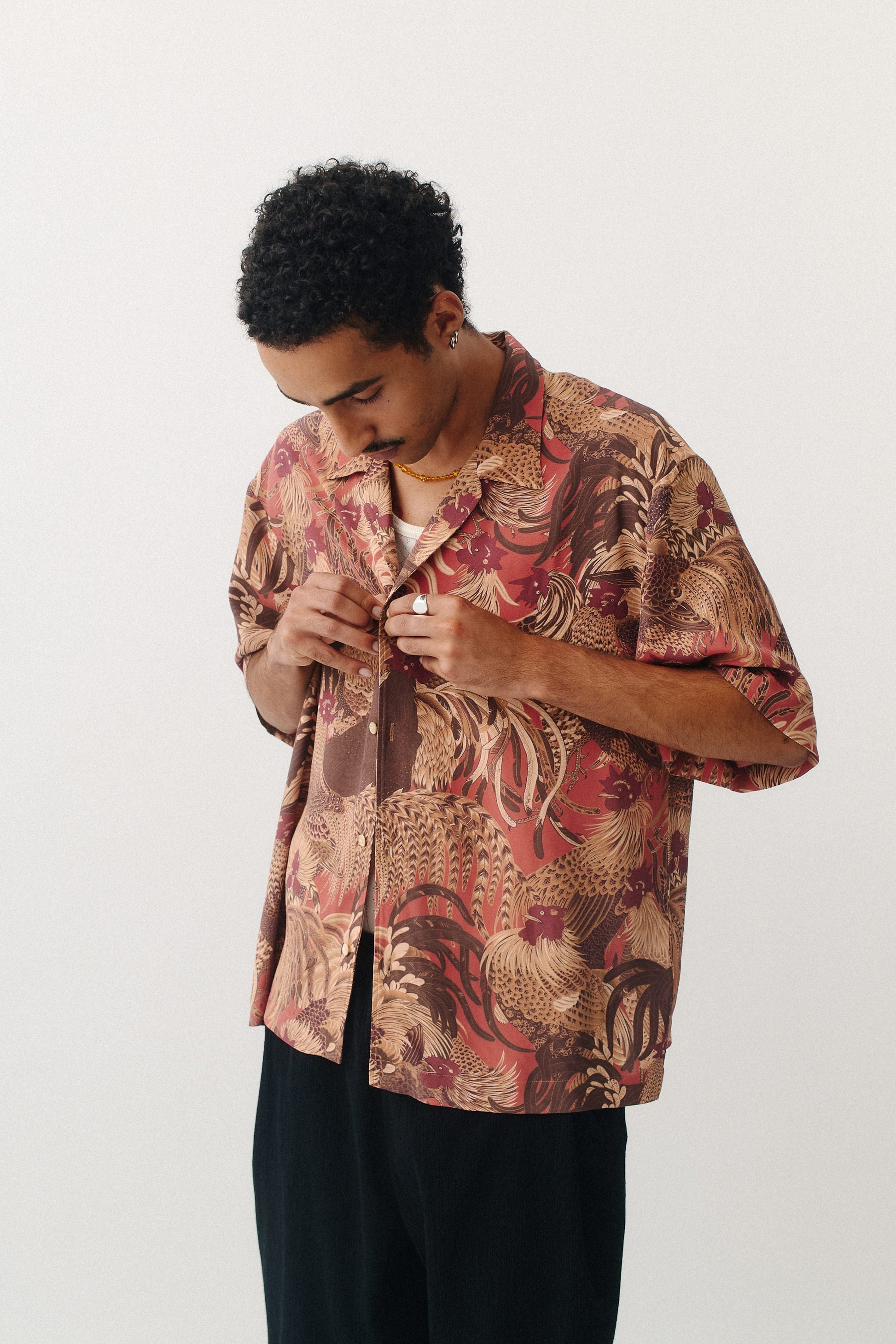 Samata Shirt Red Pheasant