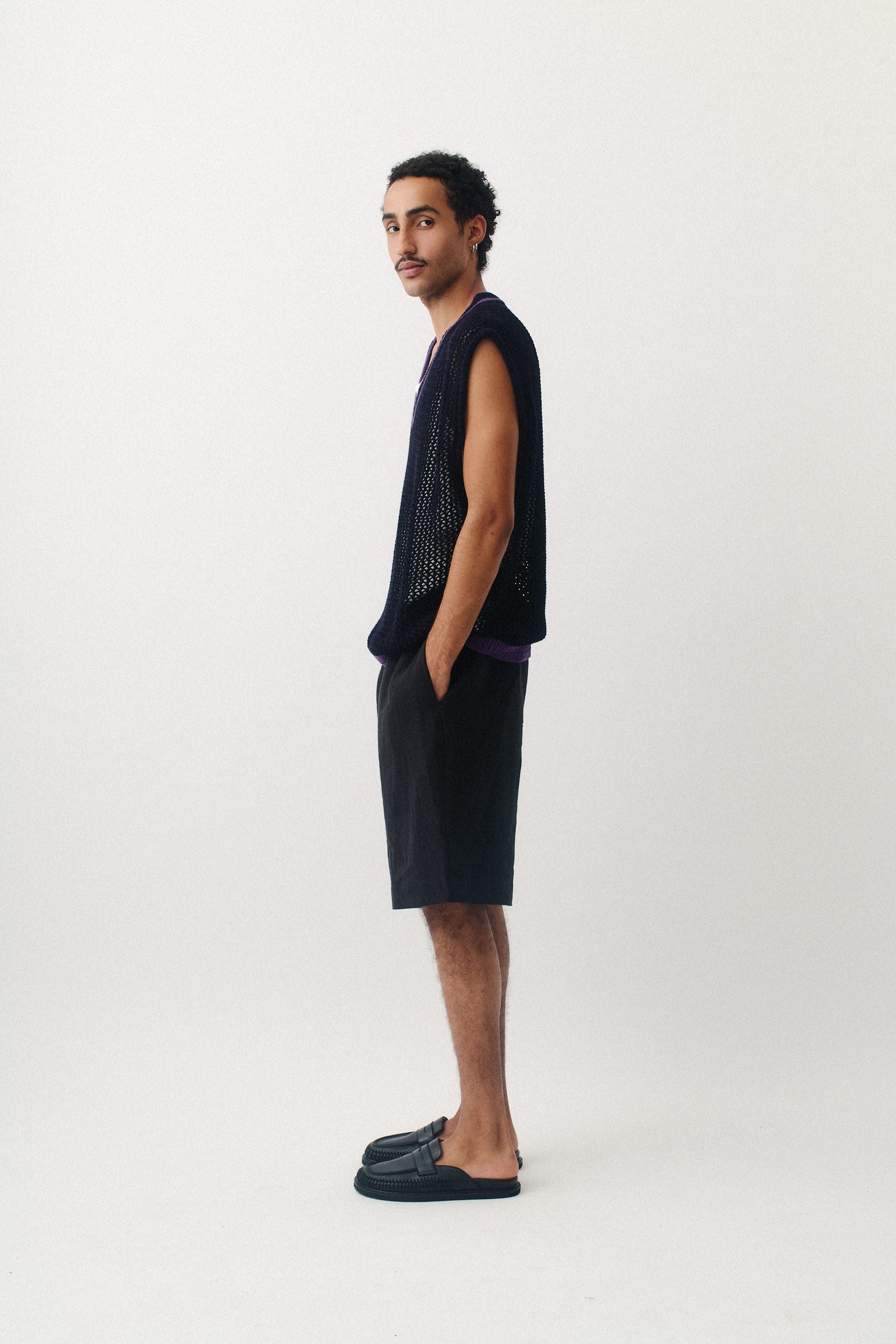 Vibo Knit Vest Twilight