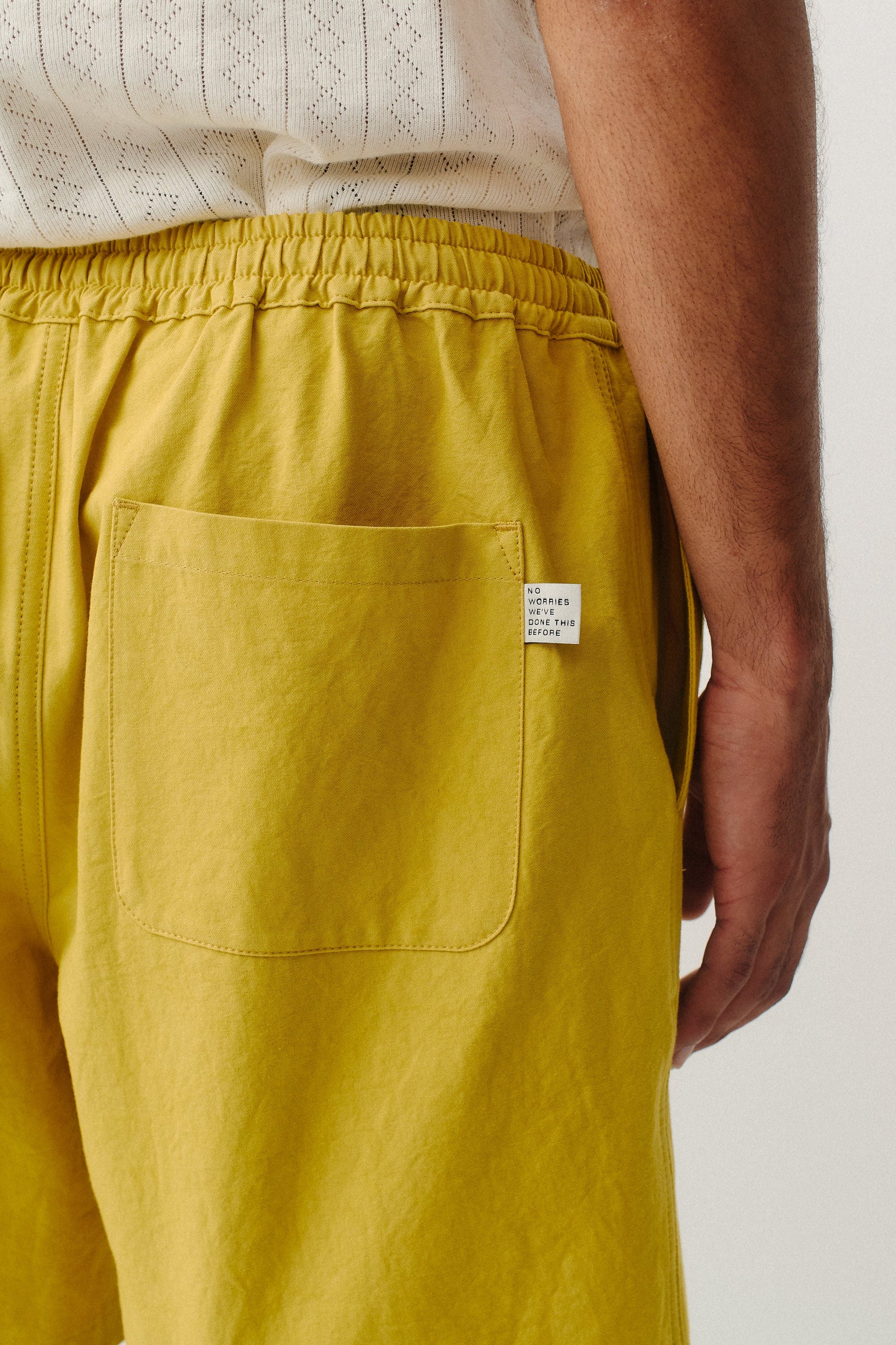 Volta Shorts Sunny Dry Mustard