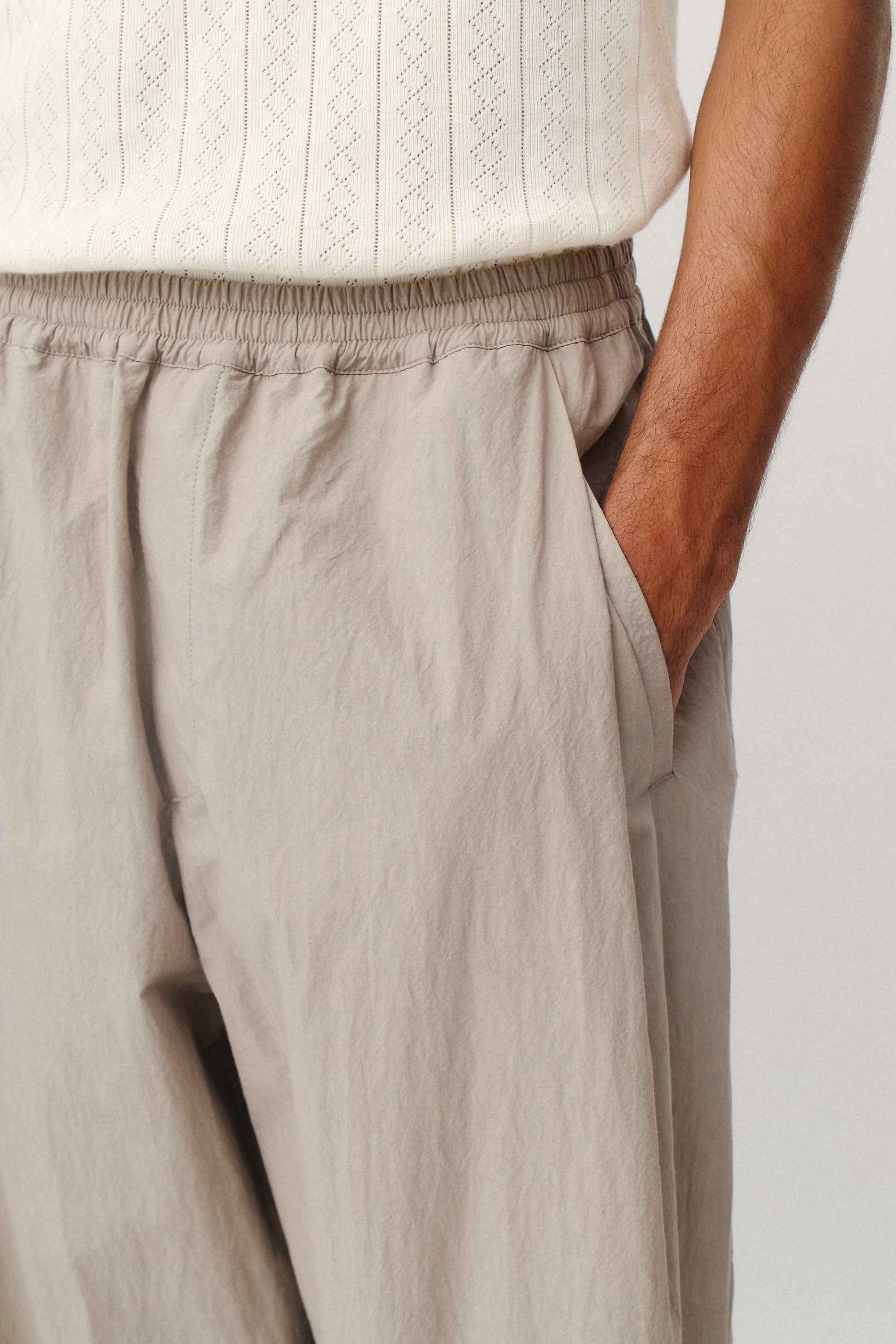 Wewa Wide Trousers Greige