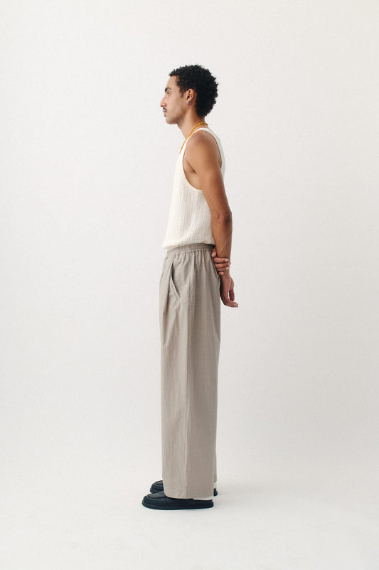 Wewa Wide Trousers Greige