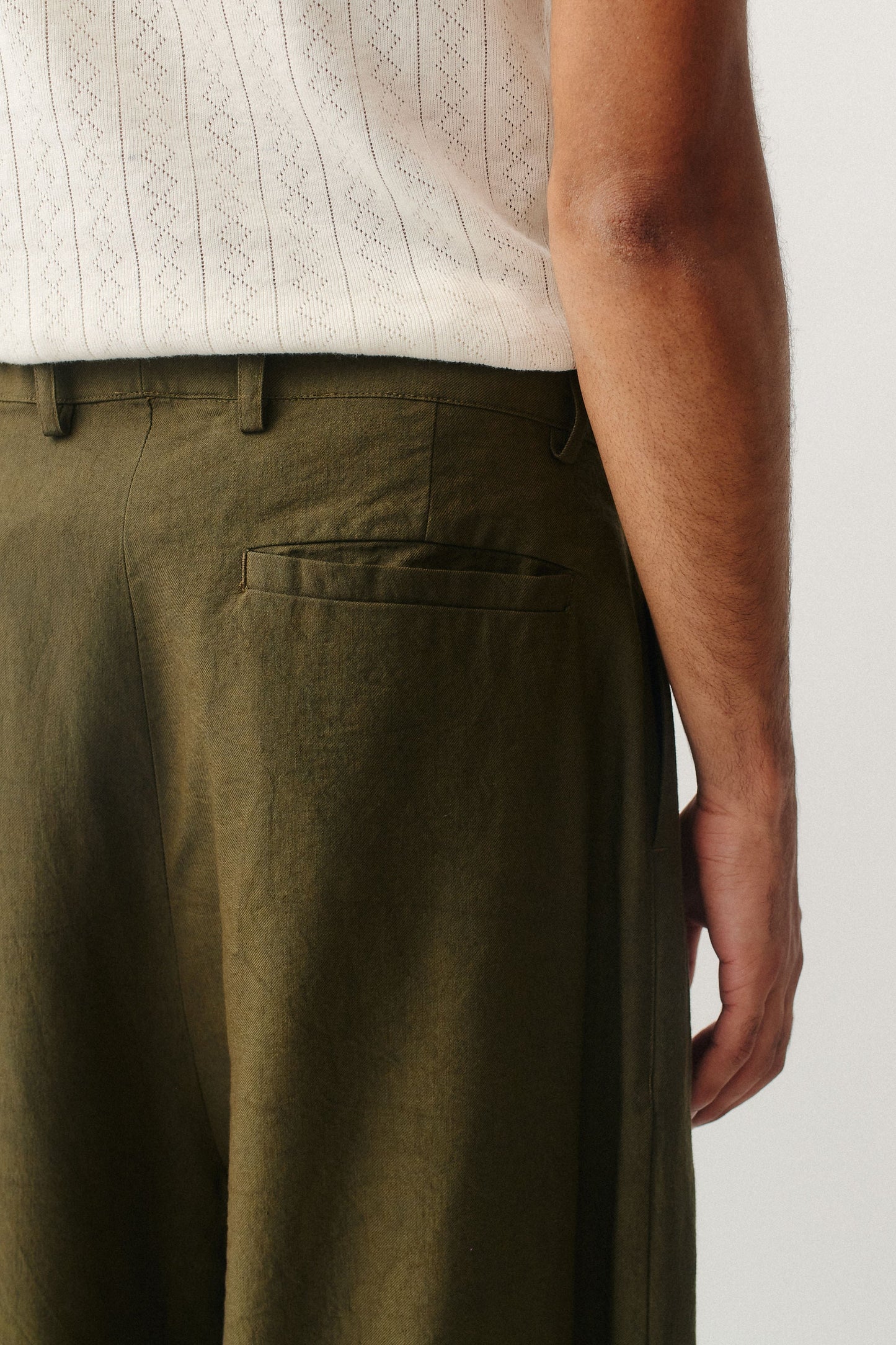 Yesa Trousers Dark Olive