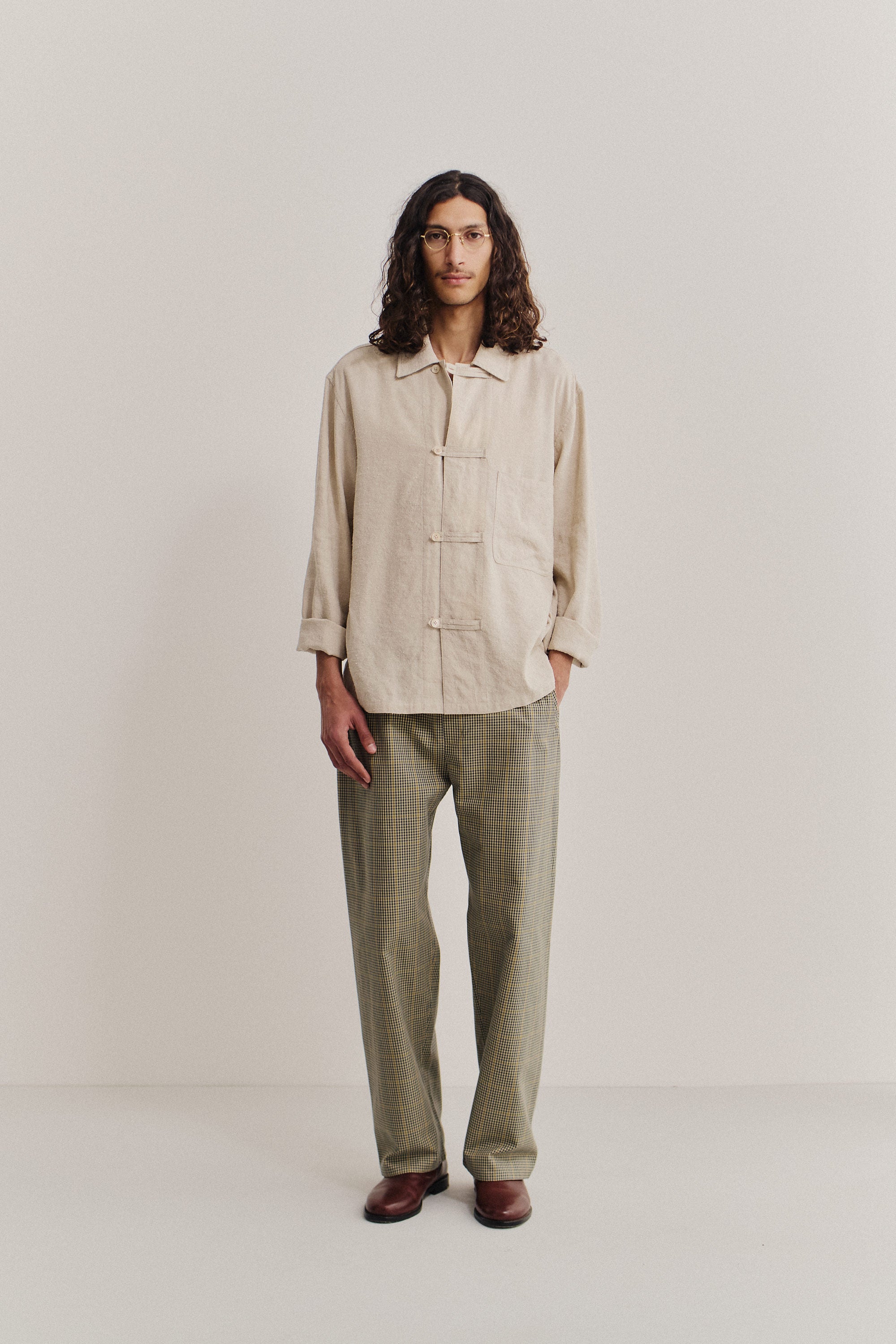 Matara Overshirt Shirts in 55% linen 45% silk | A KIND OF GUISE