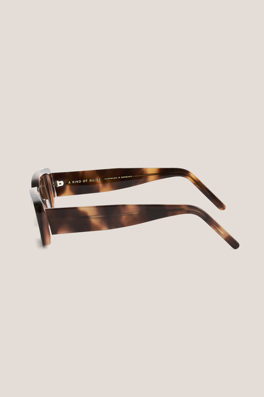 Unisex accessories sunglasses, ODESSA, 100% acetate, tortoise shell pattern, brown lenses.