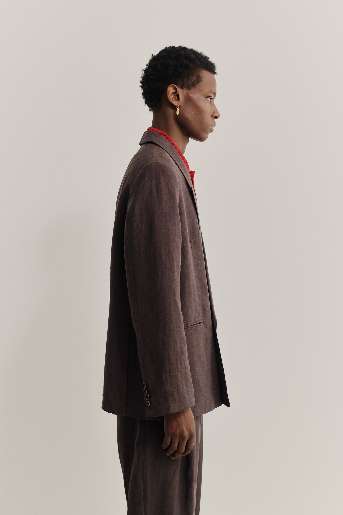 RELAXED DOUBLE BUTTONED BLAZER