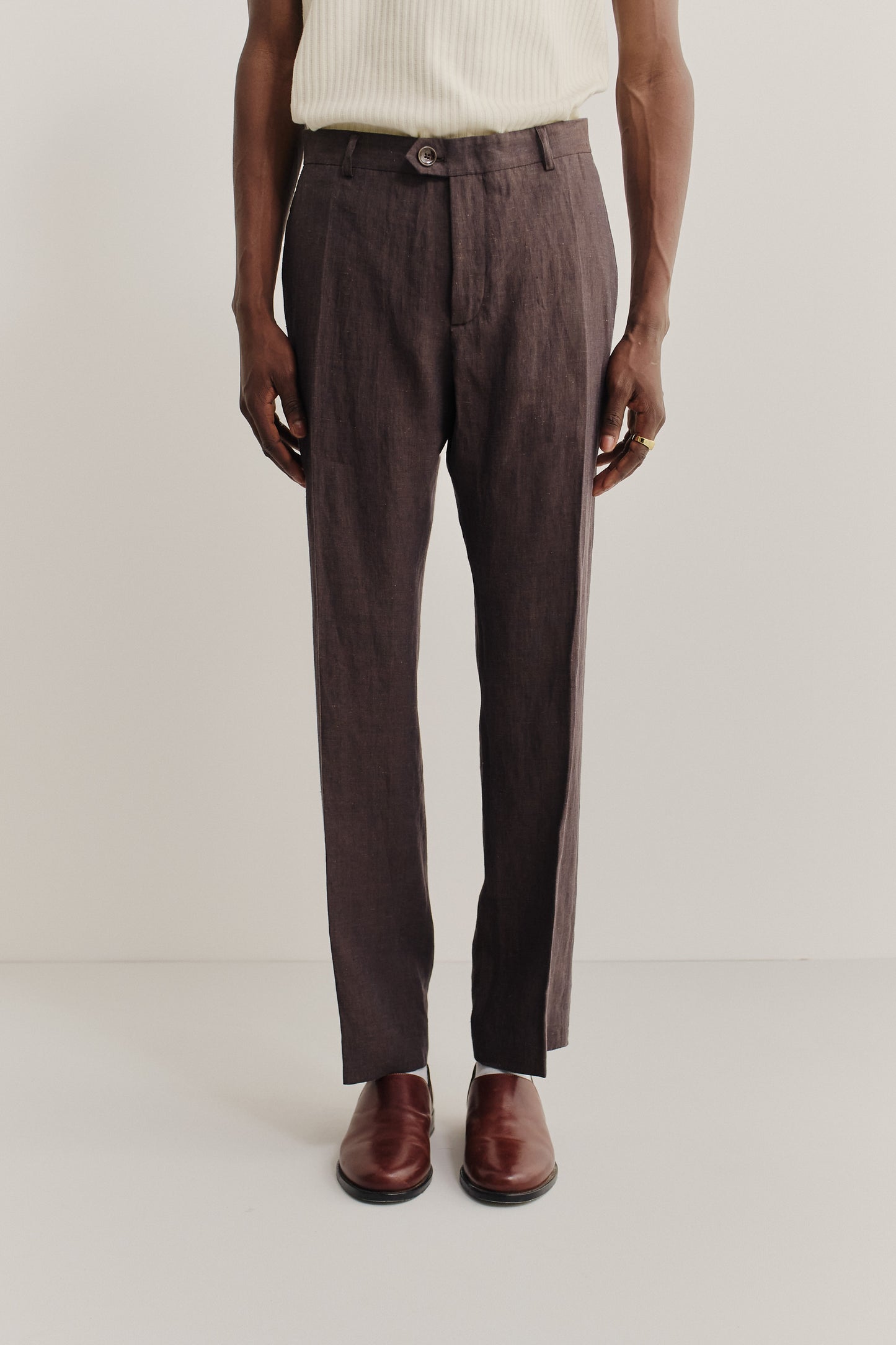RELAXED TAILORED TROUSERS