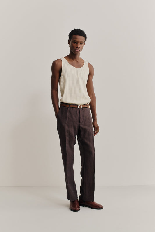 RELAXED TAILORED TROUSERS