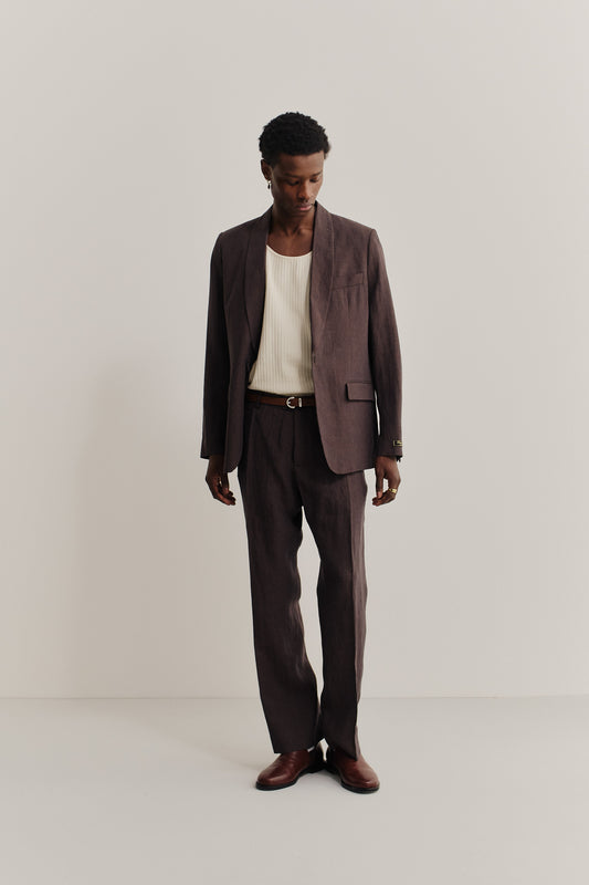RELAXED TAILORED TROUSERS
