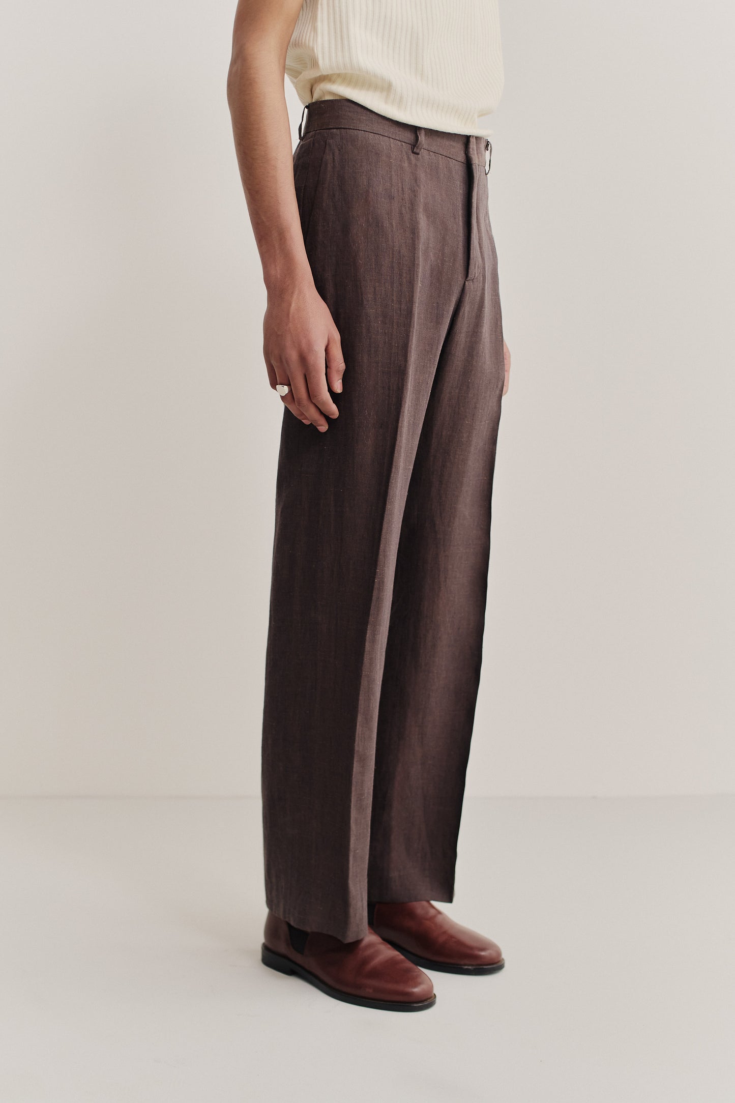 TAILORED WIDE TROUSERS