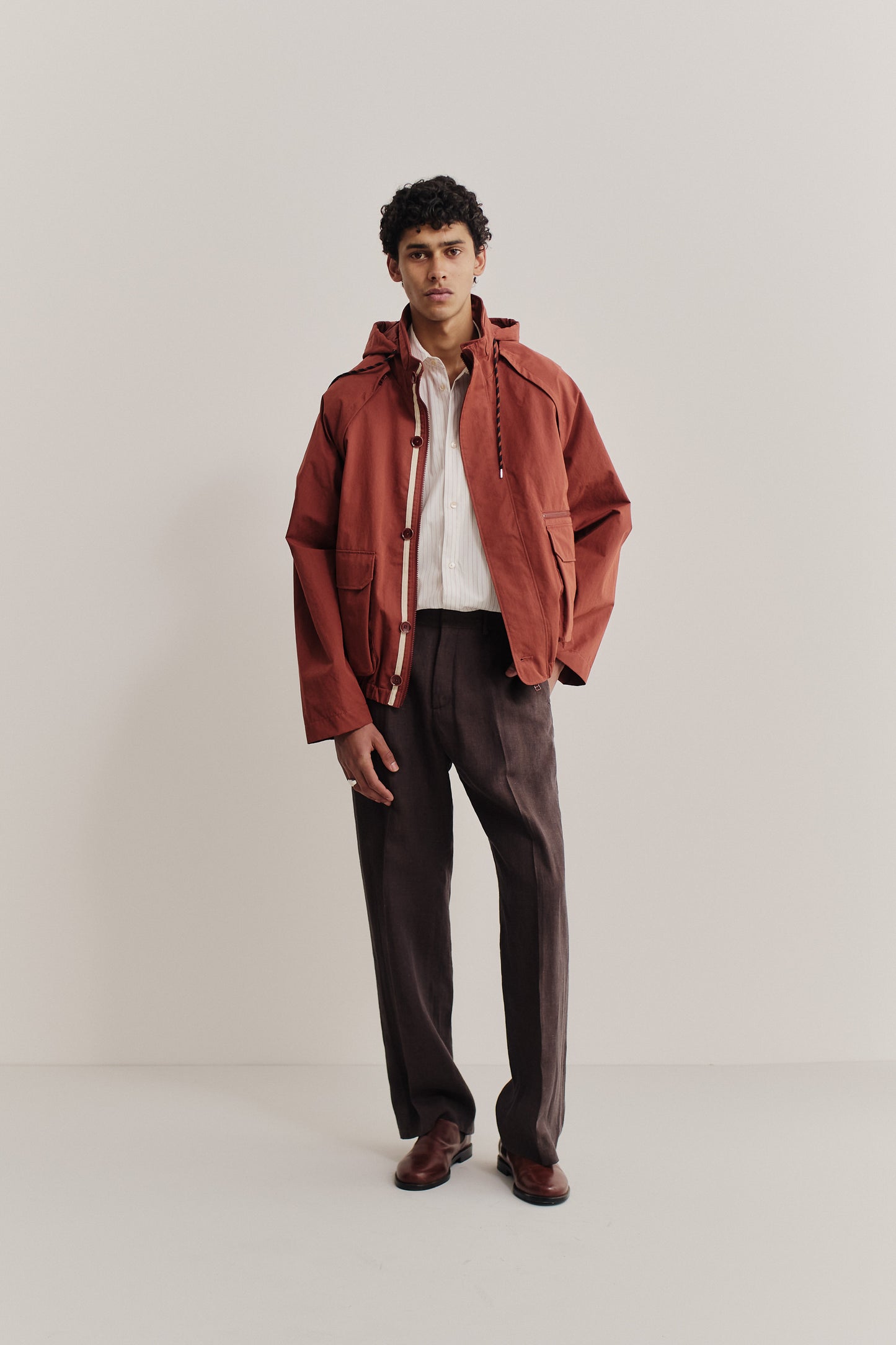 TAILORED WIDE TROUSERS