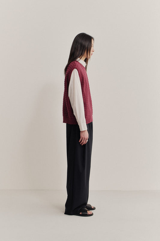 TEMBE KNIT VEST