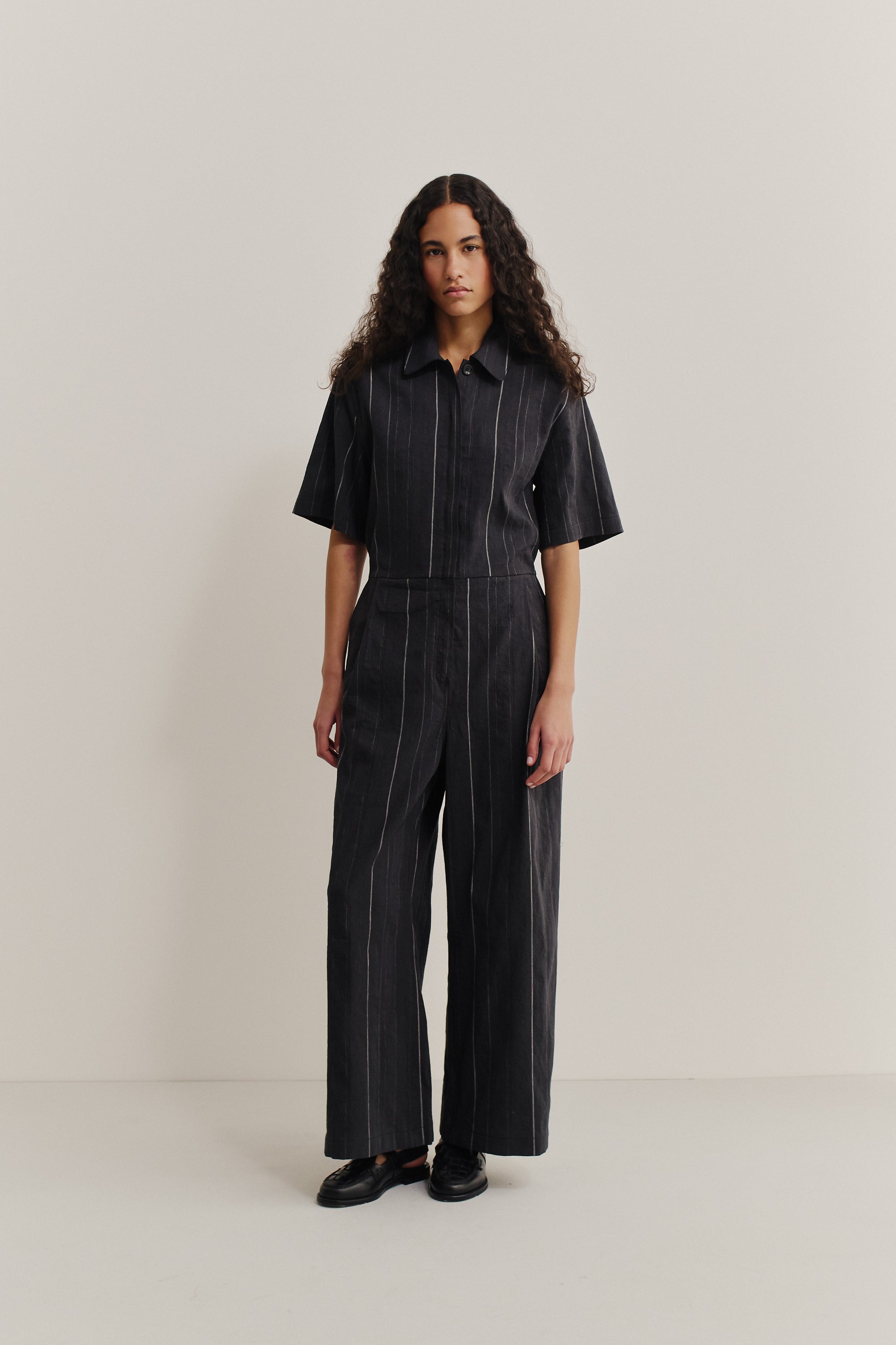 Tuela Jumpsuit One-Pieces in 56% cotton 44% linen | A KIND OF GUISE