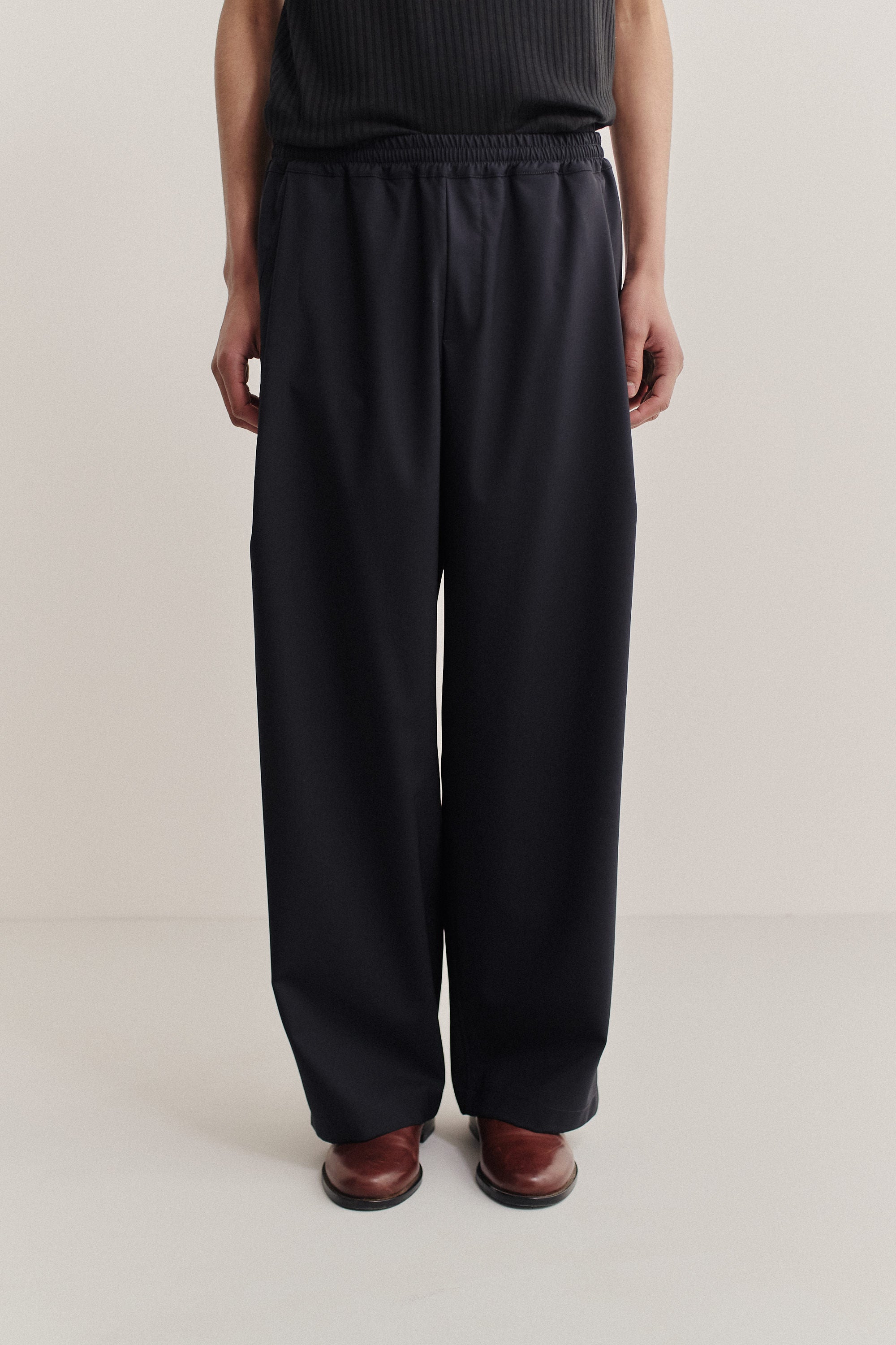 Wewa Wide Trousers in 73% virgin wool 27% mohair | A KIND OF GUISE
