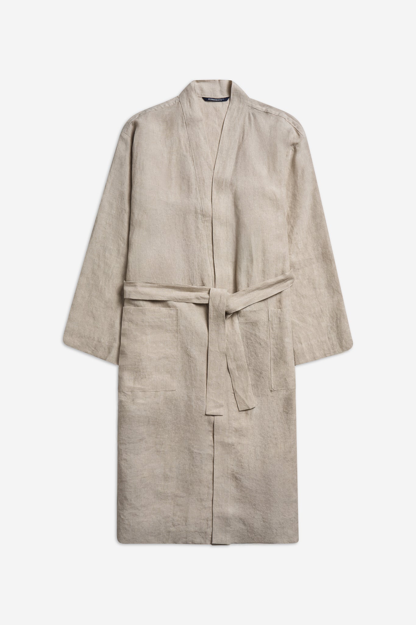 LINEN BATHROBE