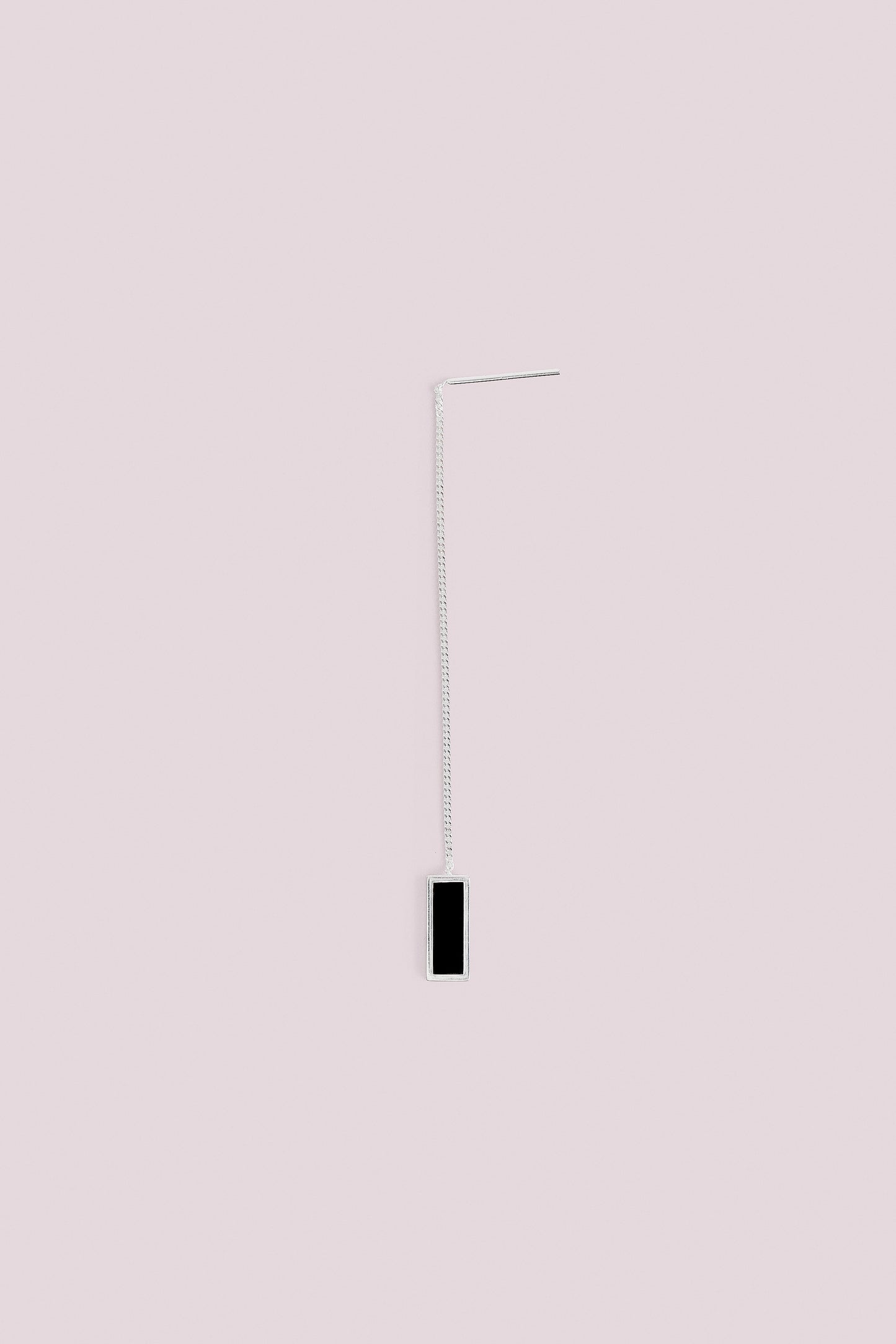 BAR CHAIN EARRING