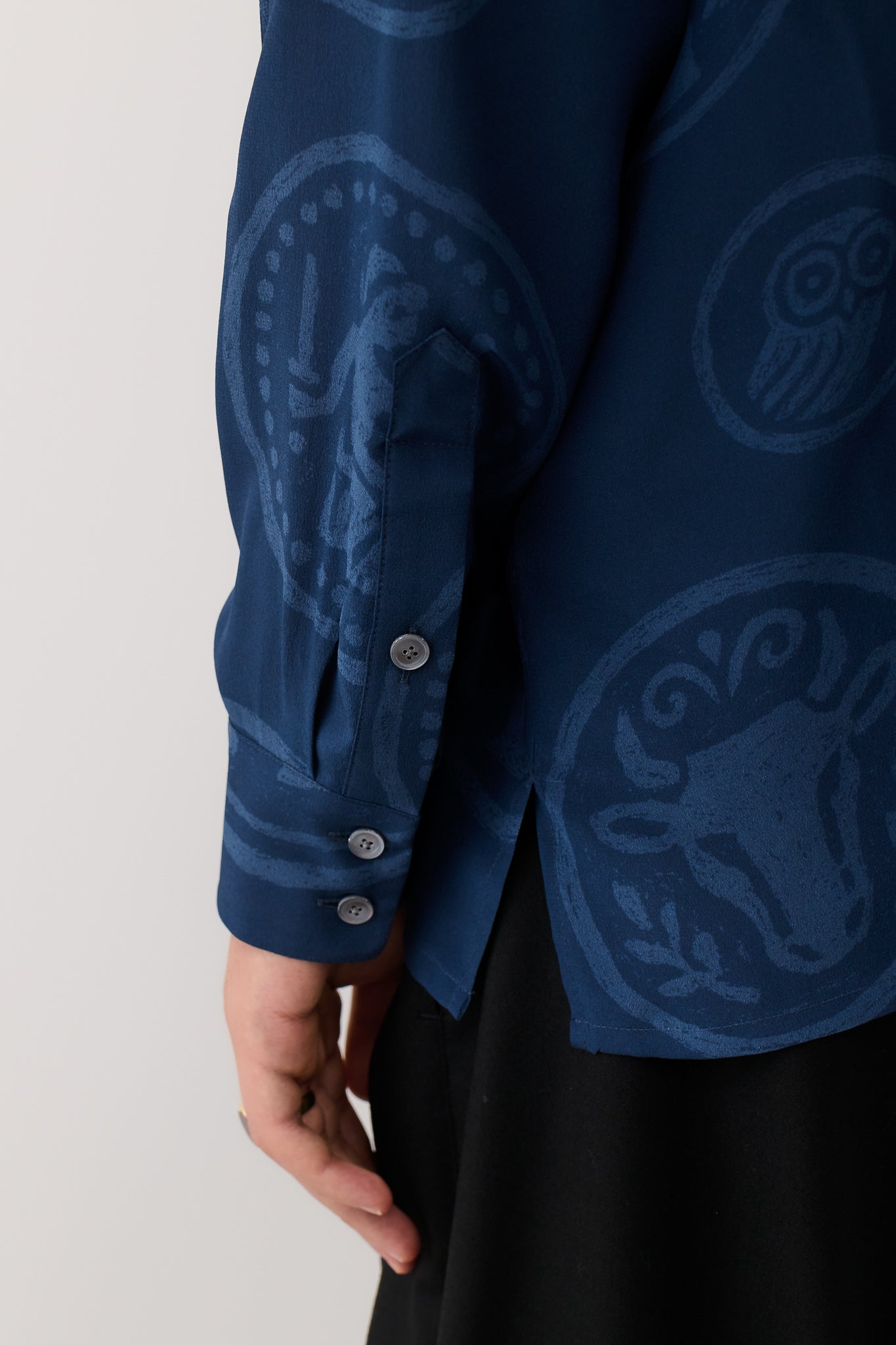 Derbin Shirt Blue Coins