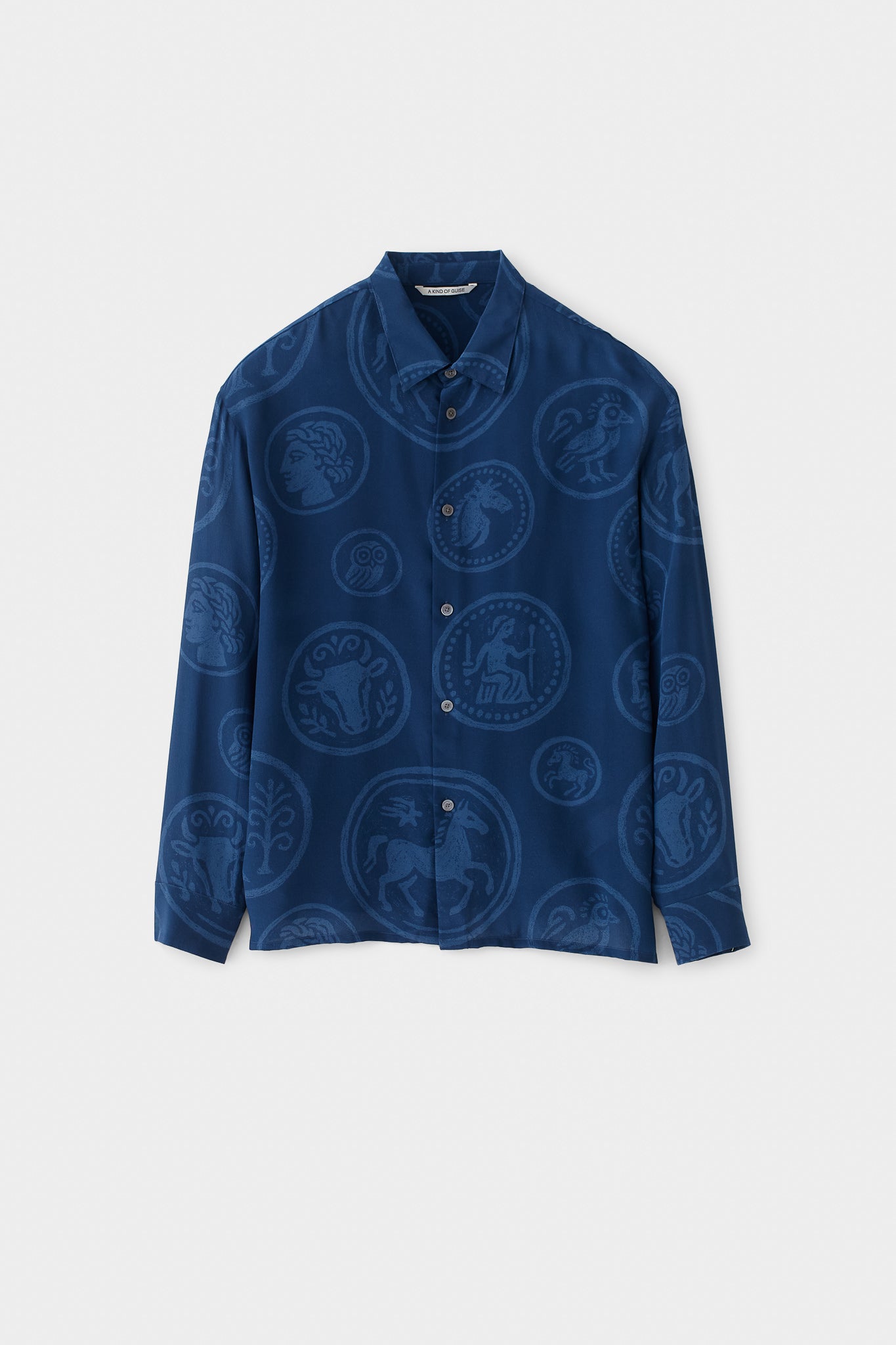 Derbin Shirt Blue Coins
