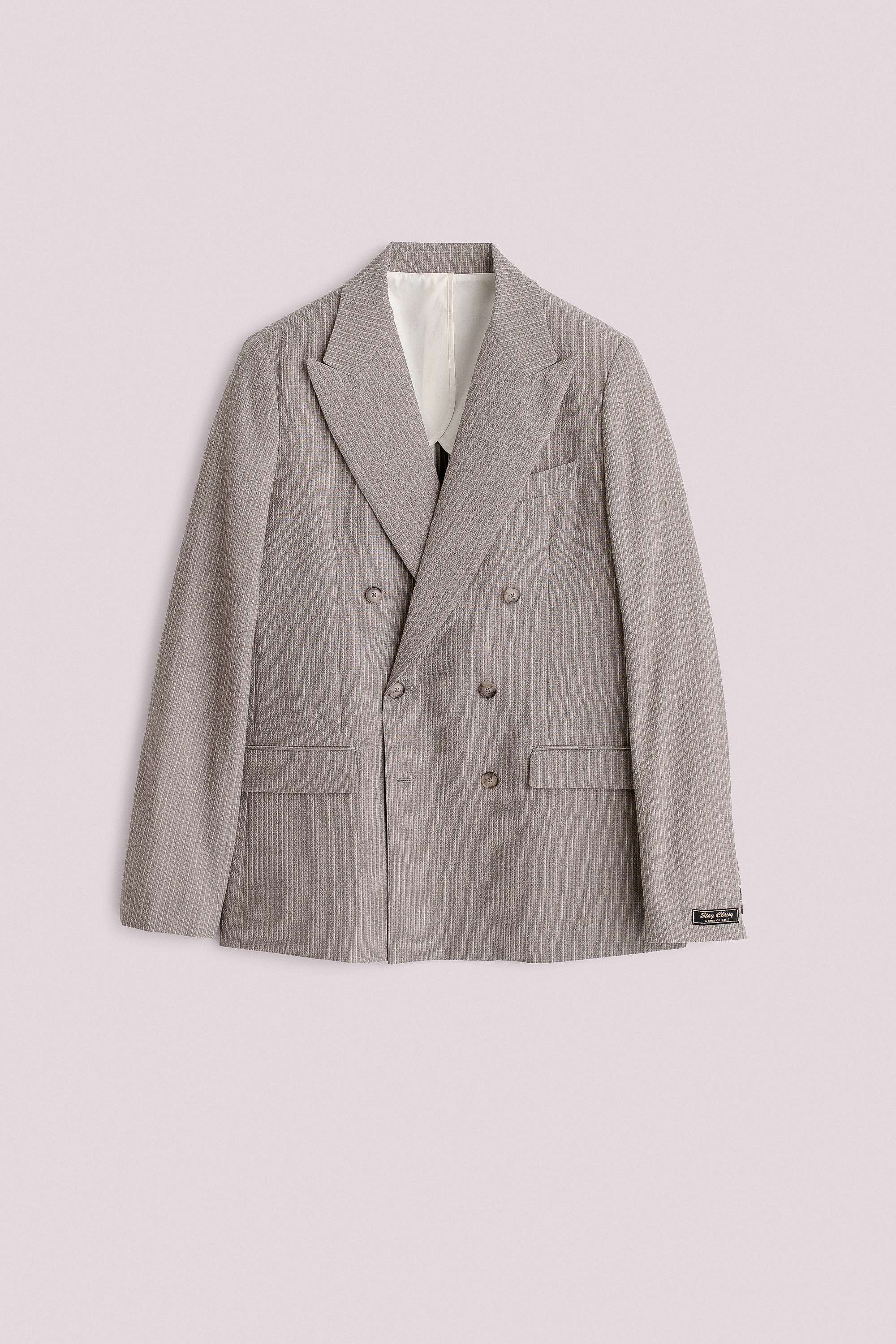 DOUBLE BREASTED PEAK BLAZER – A KIND OF GUISE