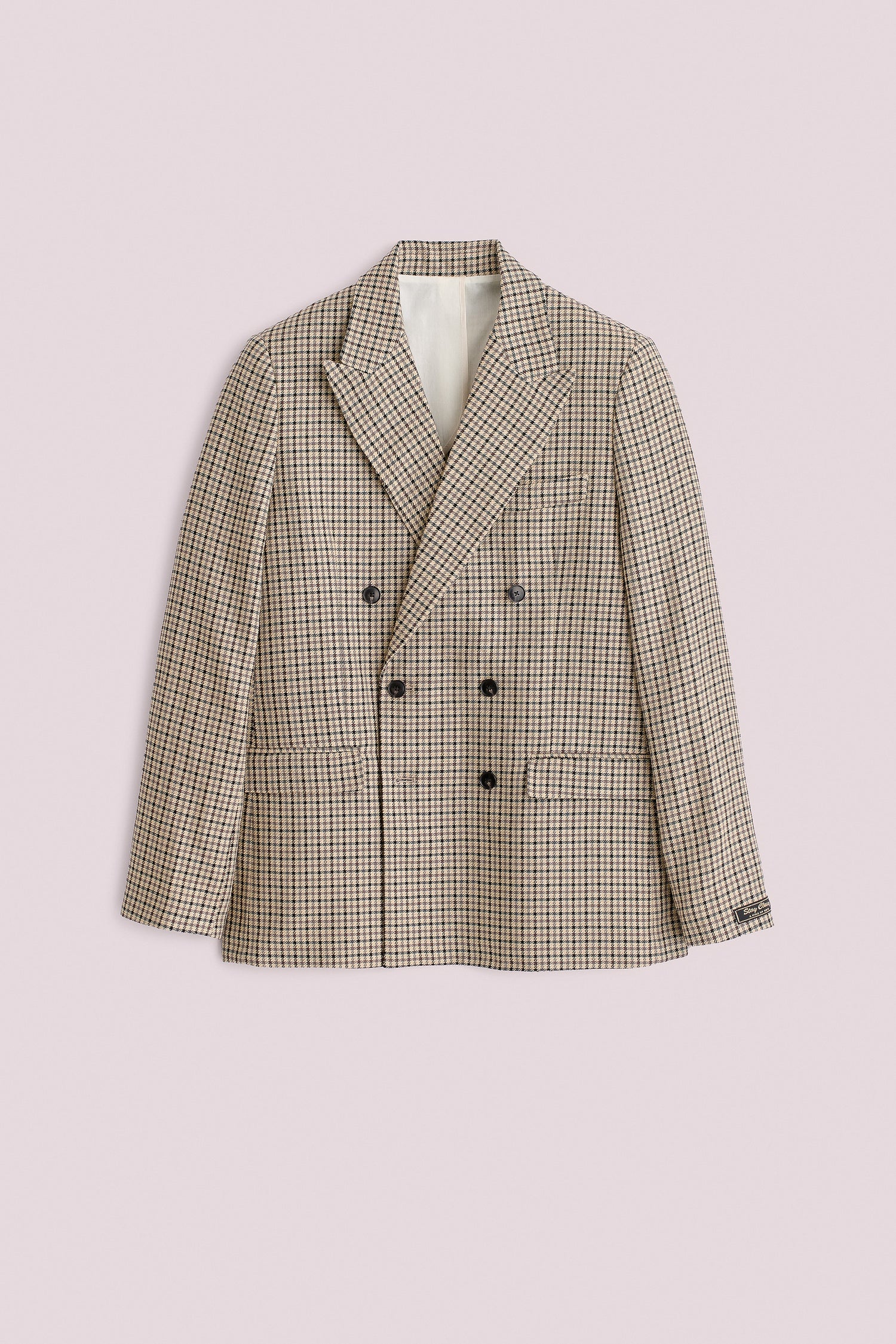 DOUBLE BREASTED PEAK BLAZER