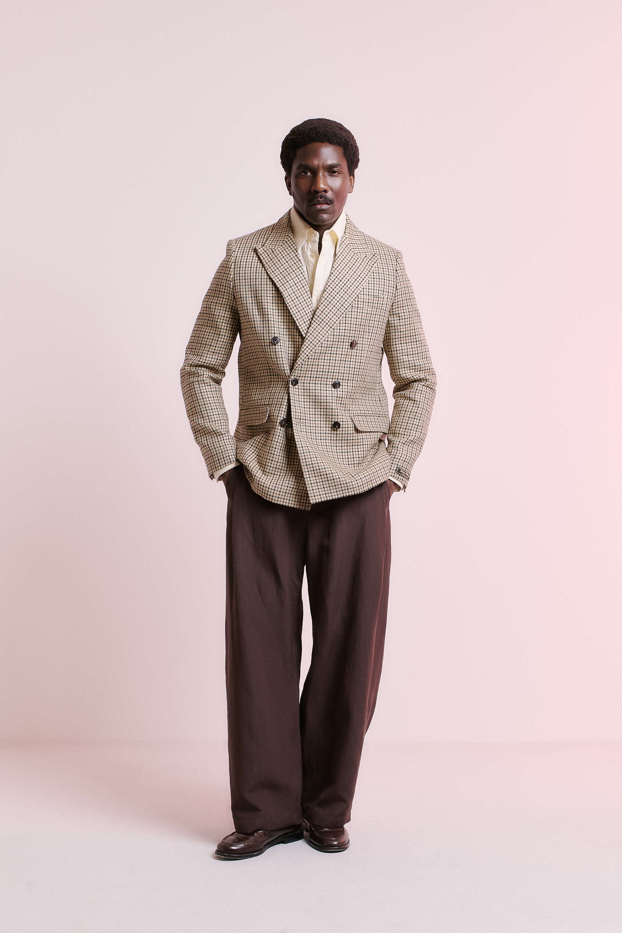 DOUBLE BREASTED PEAK BLAZER – A KIND OF GUISE