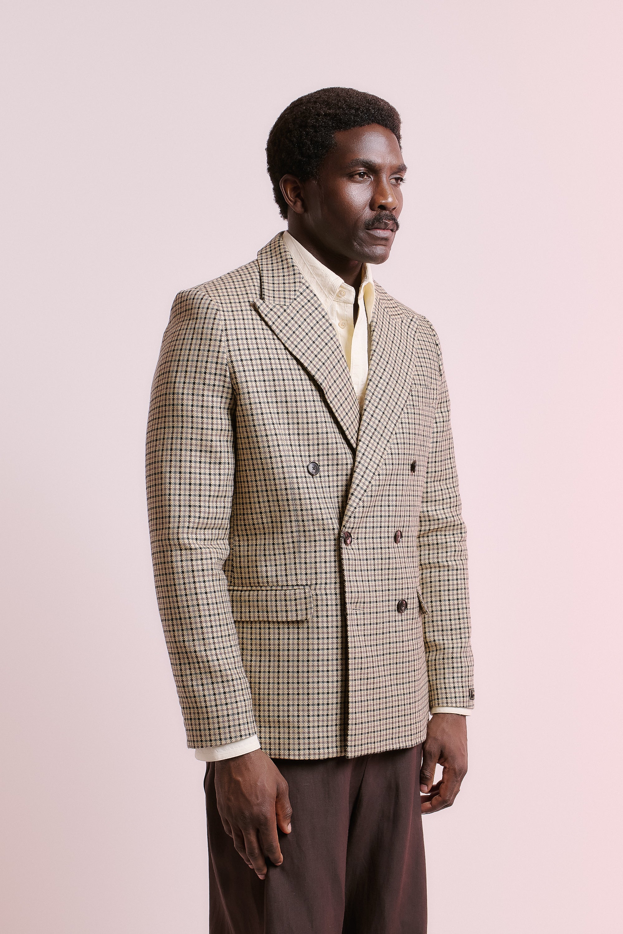 DOUBLE BREASTED PEAK BLAZER – A KIND OF GUISE