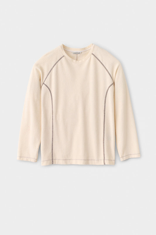 Fiscal Long Sleeve Linen White