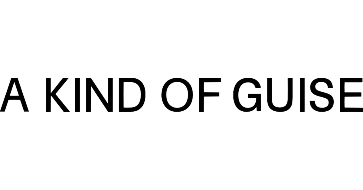 AW25 CHAPTER 1 – A KIND OF GUISE