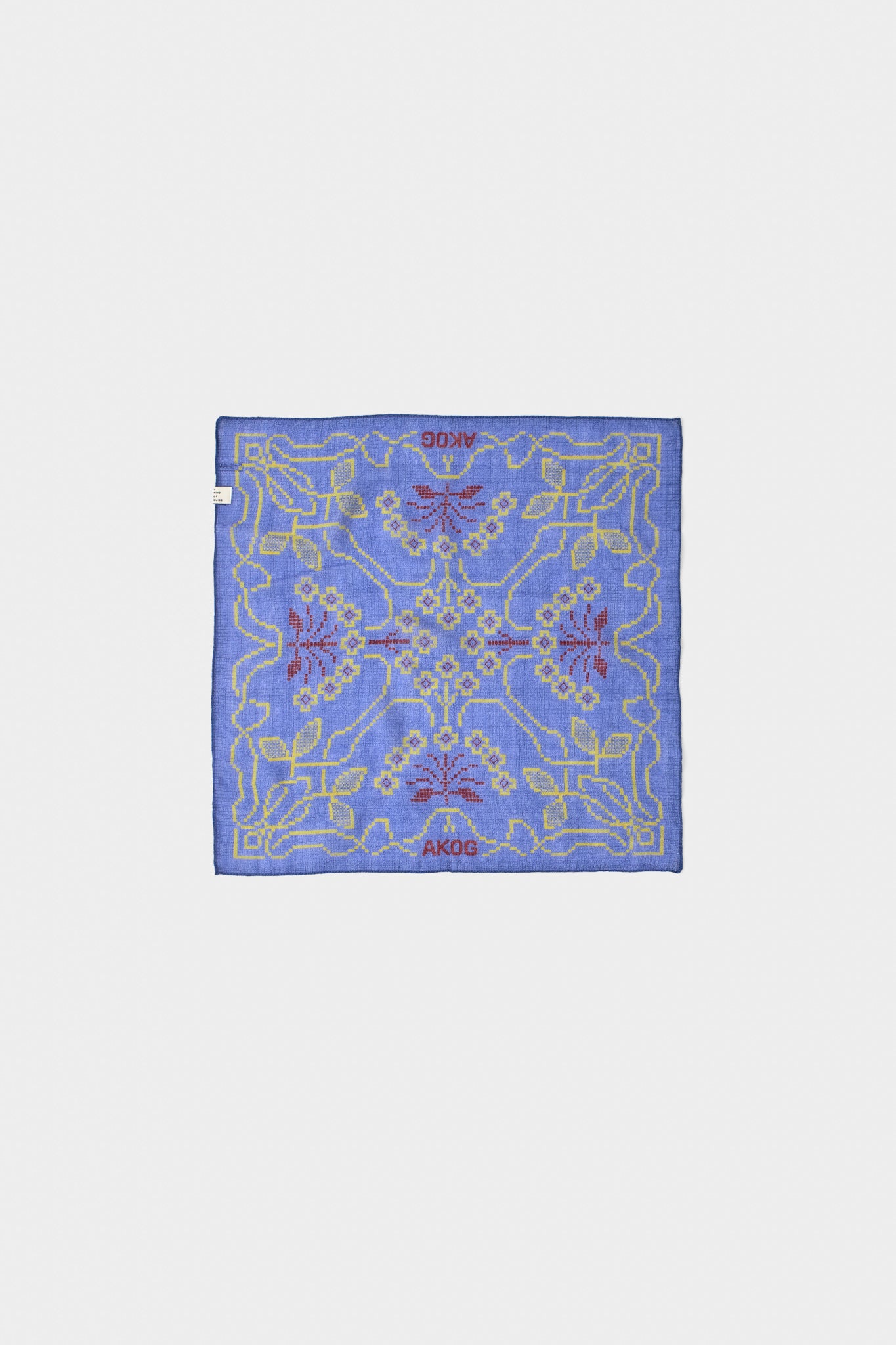 Luz Wool Bandana Dove Foliage