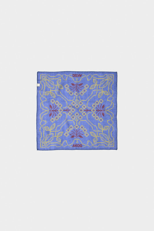 Luz Wool Bandana Dove Foliage