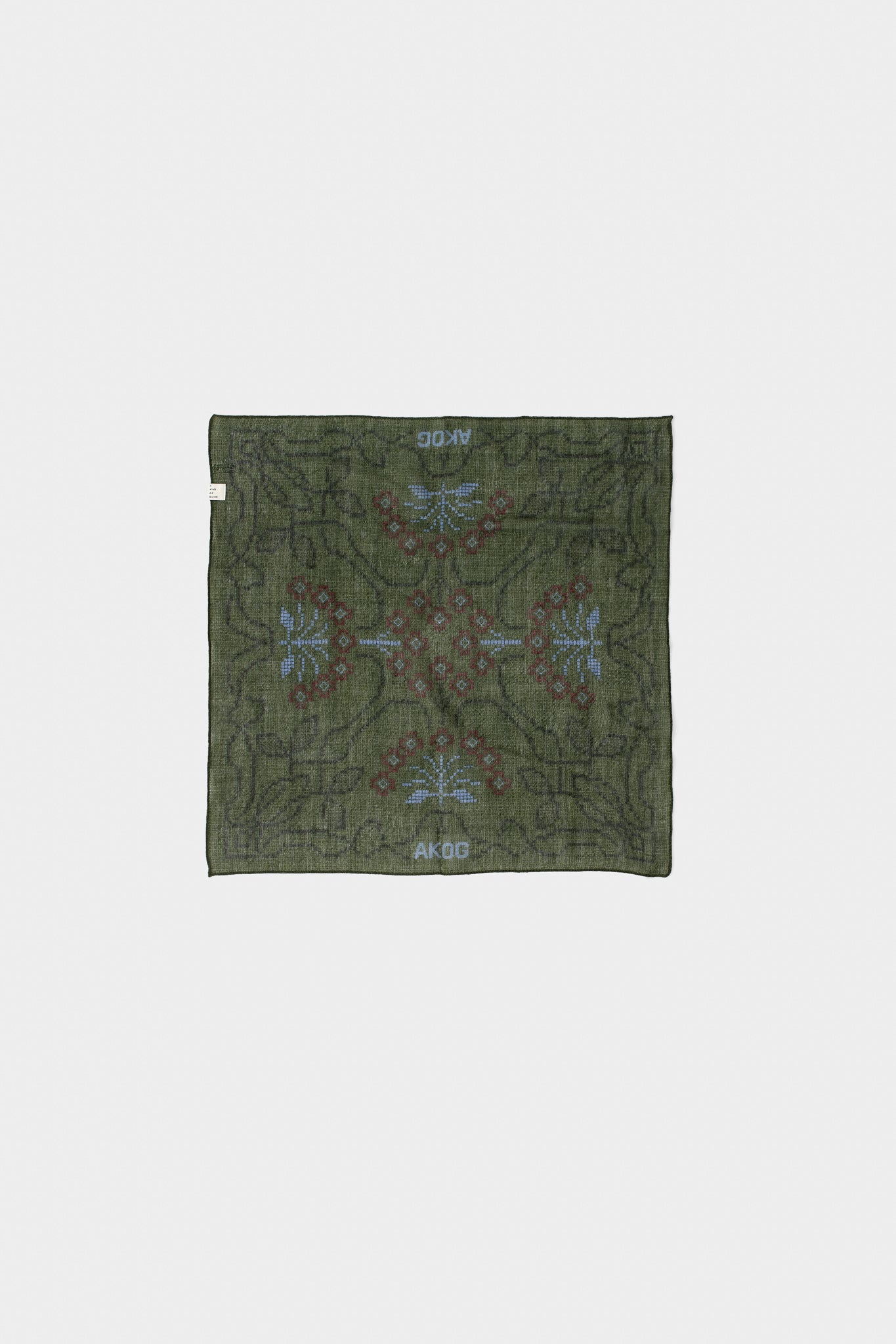 Luz Wool Bandana Verdure Foliage