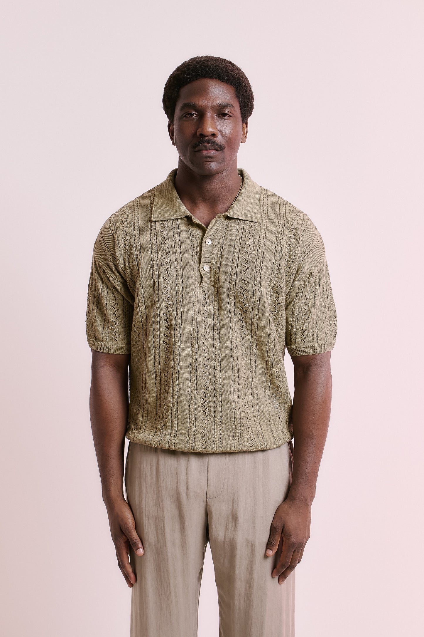 PIZZO KNIT POLO